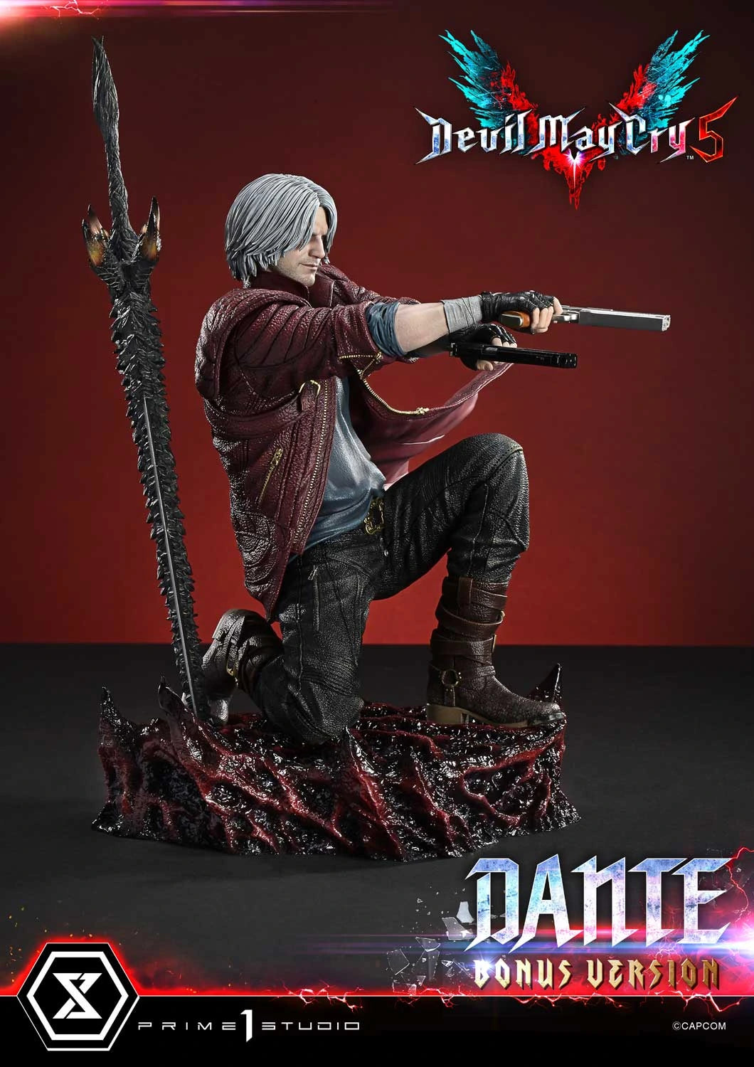 Preventa Resina Dante Figura Devil May Cry 5 Prime 1 (Licencia) Estudio