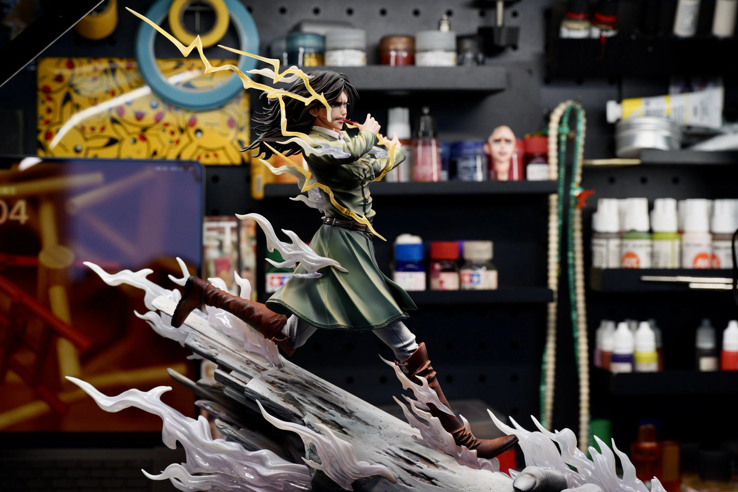 Preventa Resina Pieck Finger Figura Attack On Titan WindJas Estudio