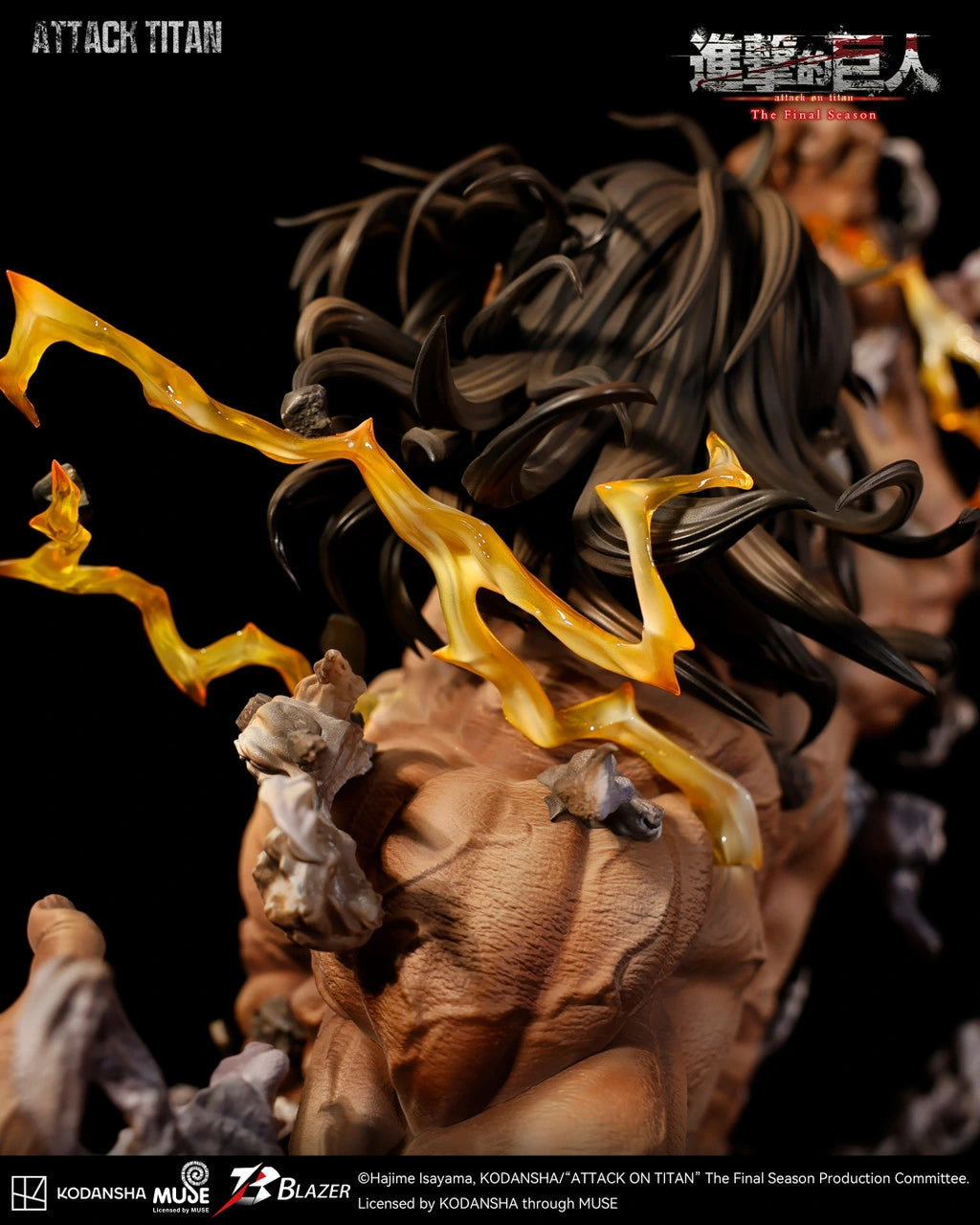 Preventa Resina Titan de Ataque Figura Attack On Titan Blazer Estudio
