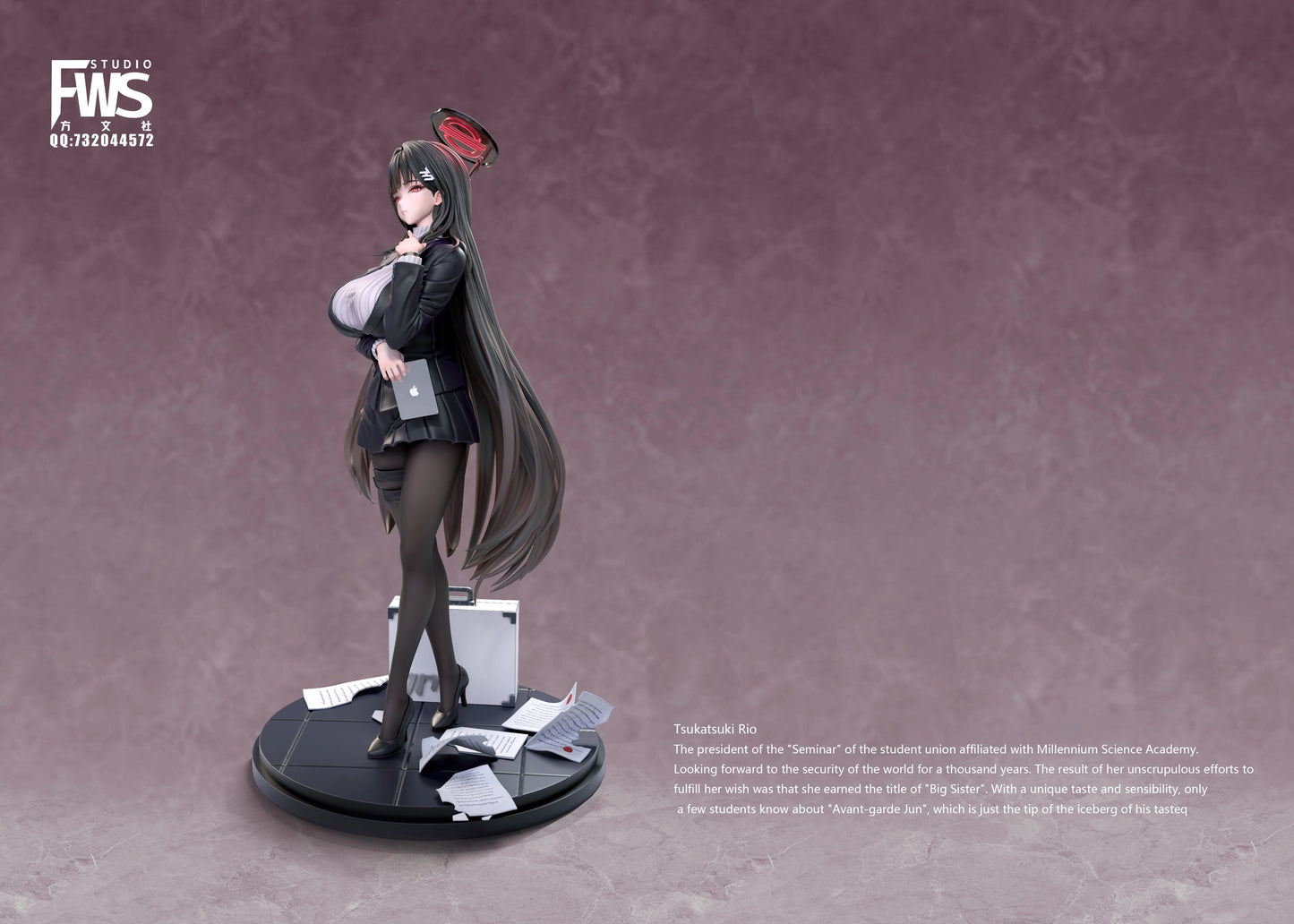 Preventa Resina Tsukatsuki Rio Figura Blue Archive FWS Estudio