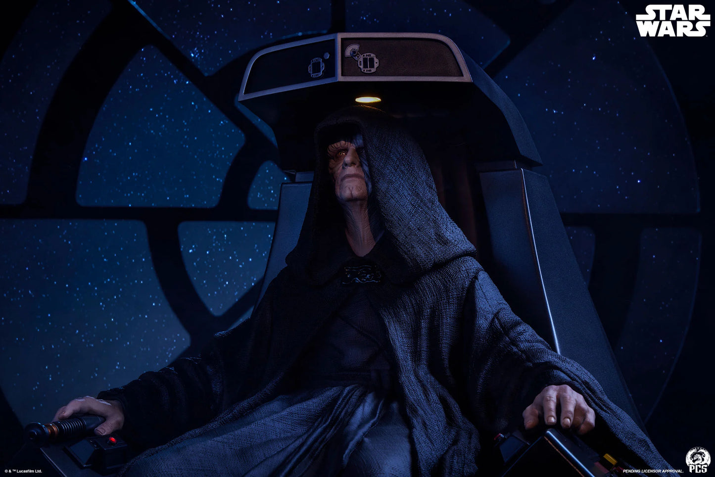 Preventa Resina Emperador Palpatine Figura Star Wars PCS (Licencia) Estudio