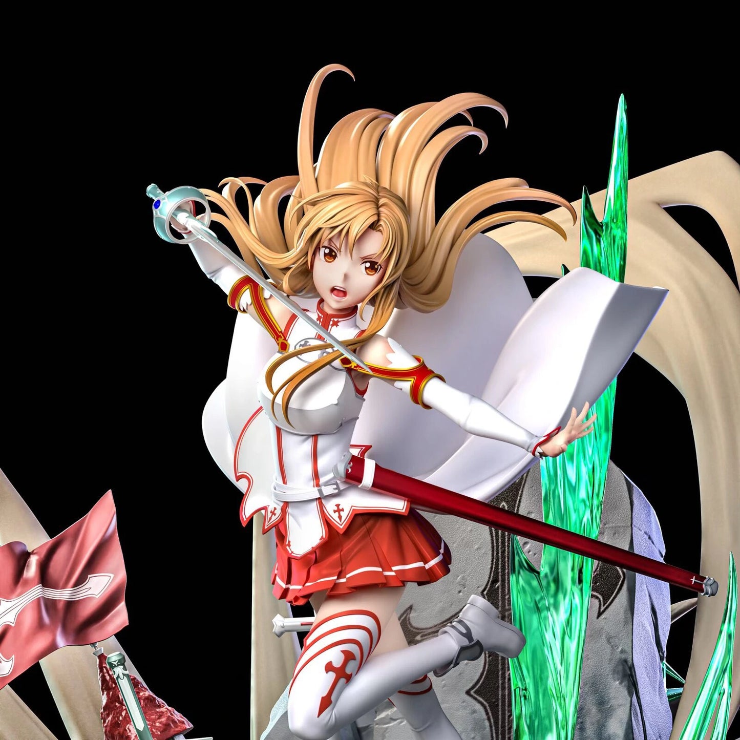Preventa Resina Asuna Yuuki Figura Swort Art Online Raboko Estudio