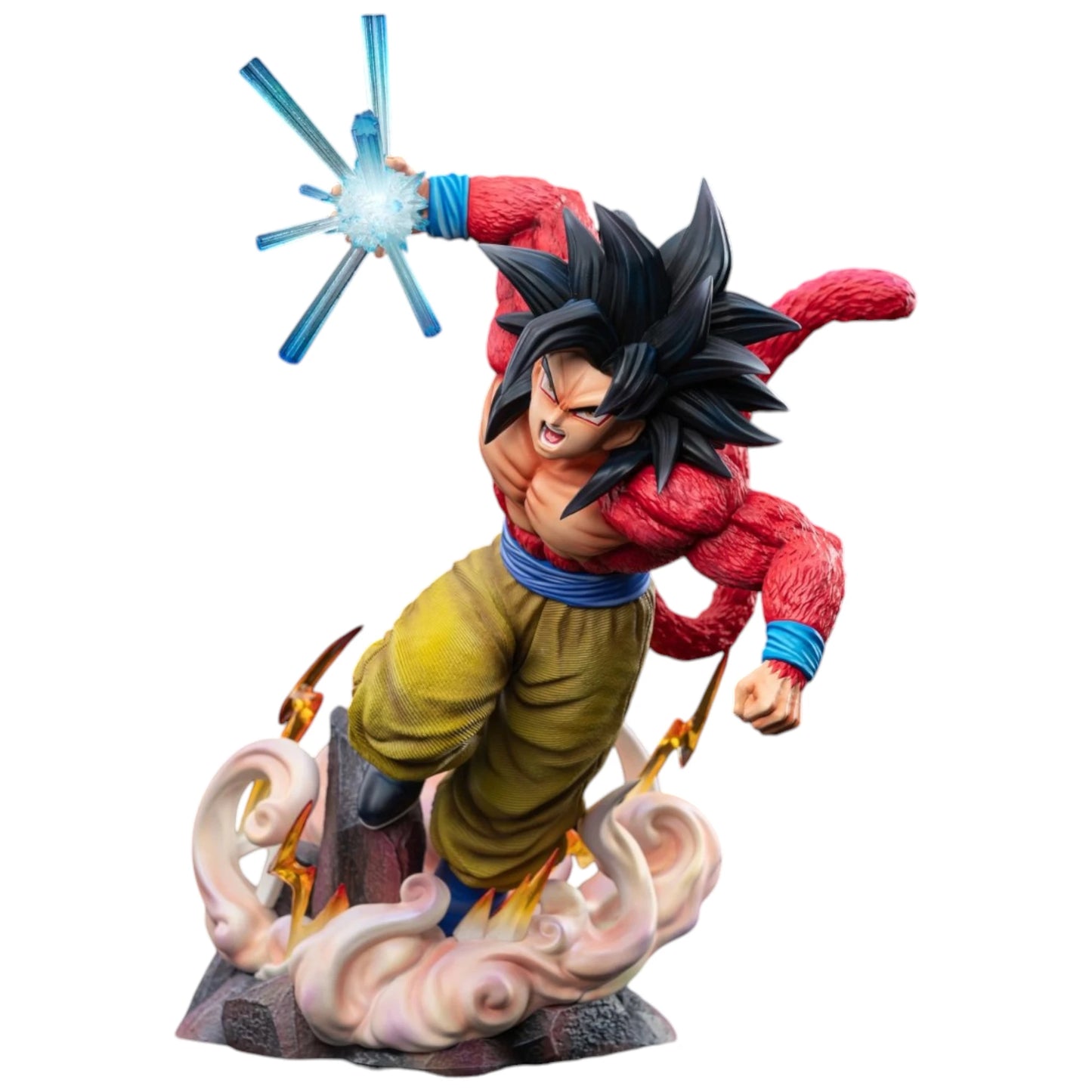 Preventa Resina Goku SSJ4 Figura Dragon Ball Bao Zi A Estudio