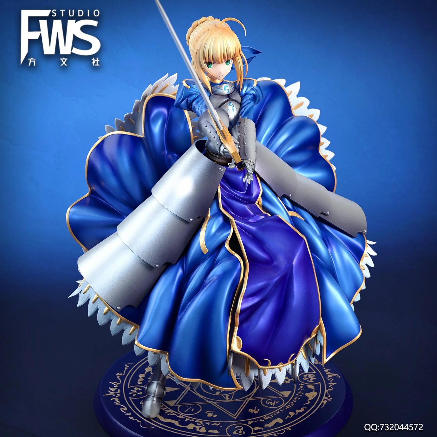 Preventa Resina Altria Pendragon Figura Fate/Stay Night FWS Estudio