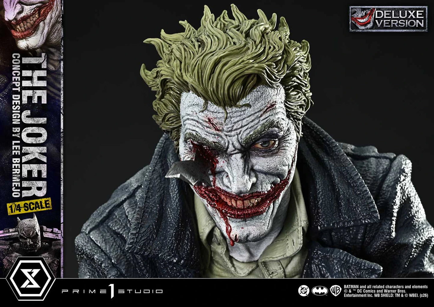 Preventa Resina The Joker Figura DC Comics "Batman" Prime 1 (Licencia) Estudio