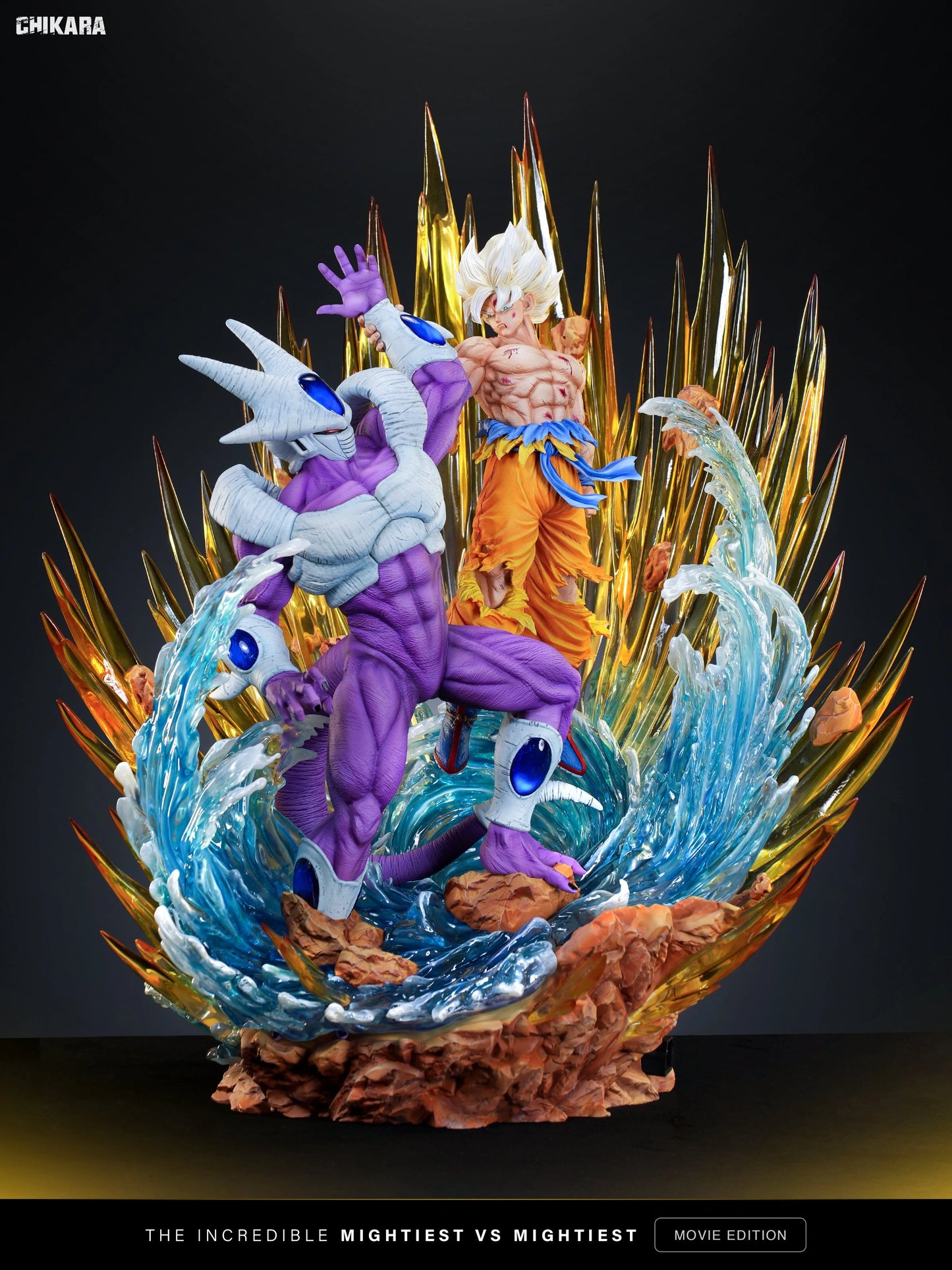 Preventa Resina Goku vs Cooler Figura Dragon Ball Chikara  Estudio