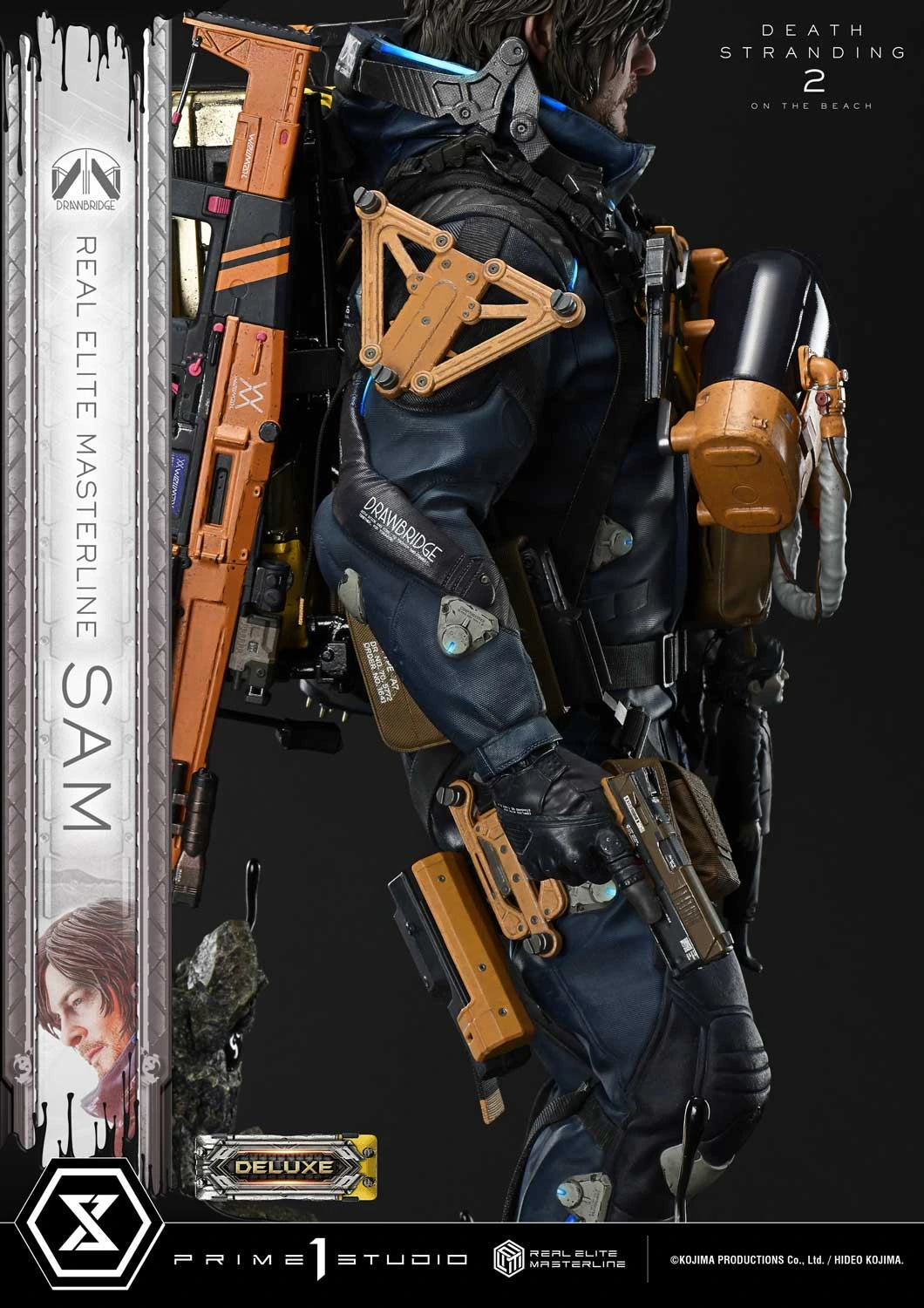 Preventa Resina Sam Figura Death Stranding  Prime 1 (Licencia) Estudio