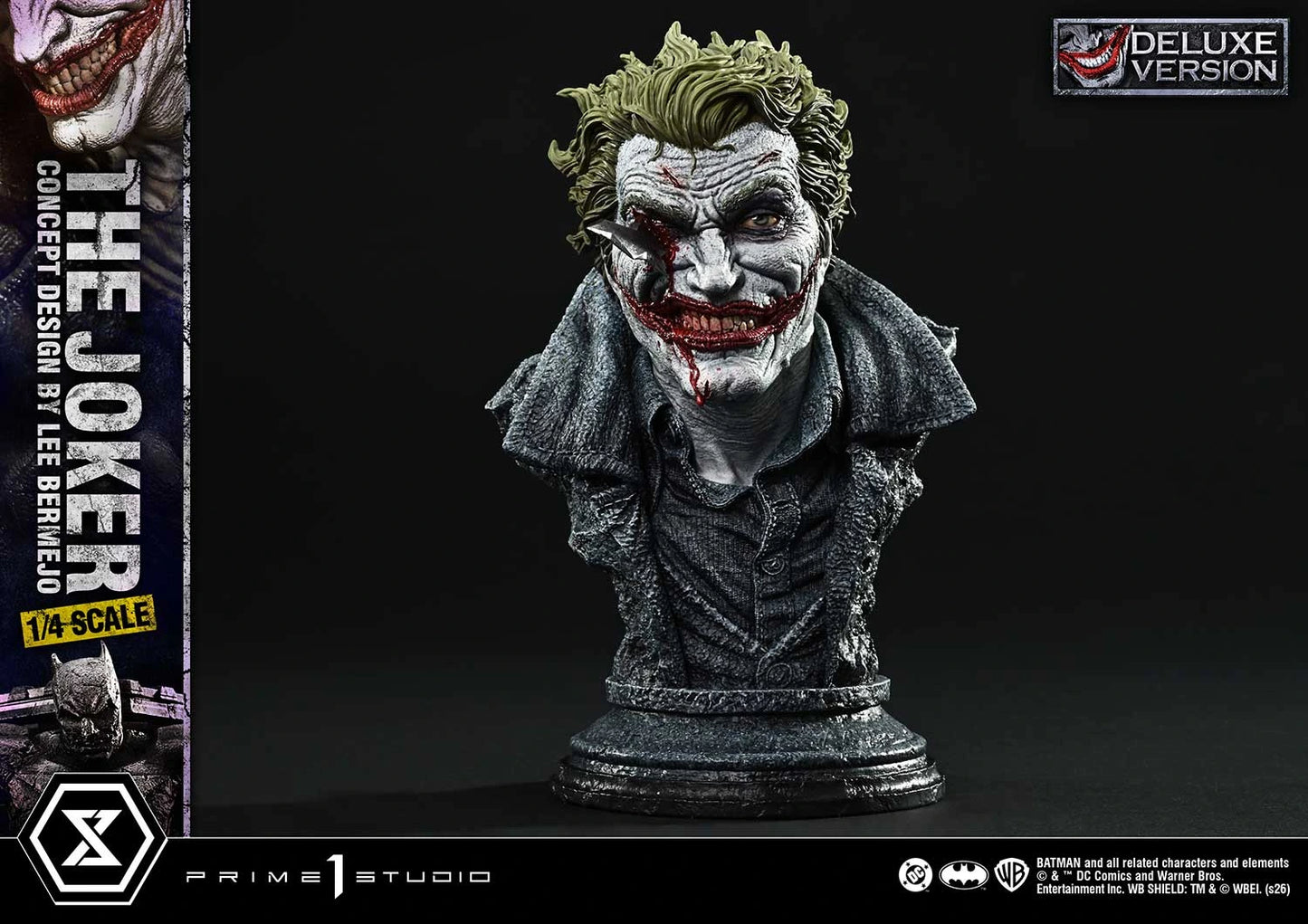 Preventa Resina The Joker Figura DC Comics "Batman" Prime 1 (Licencia) Estudio