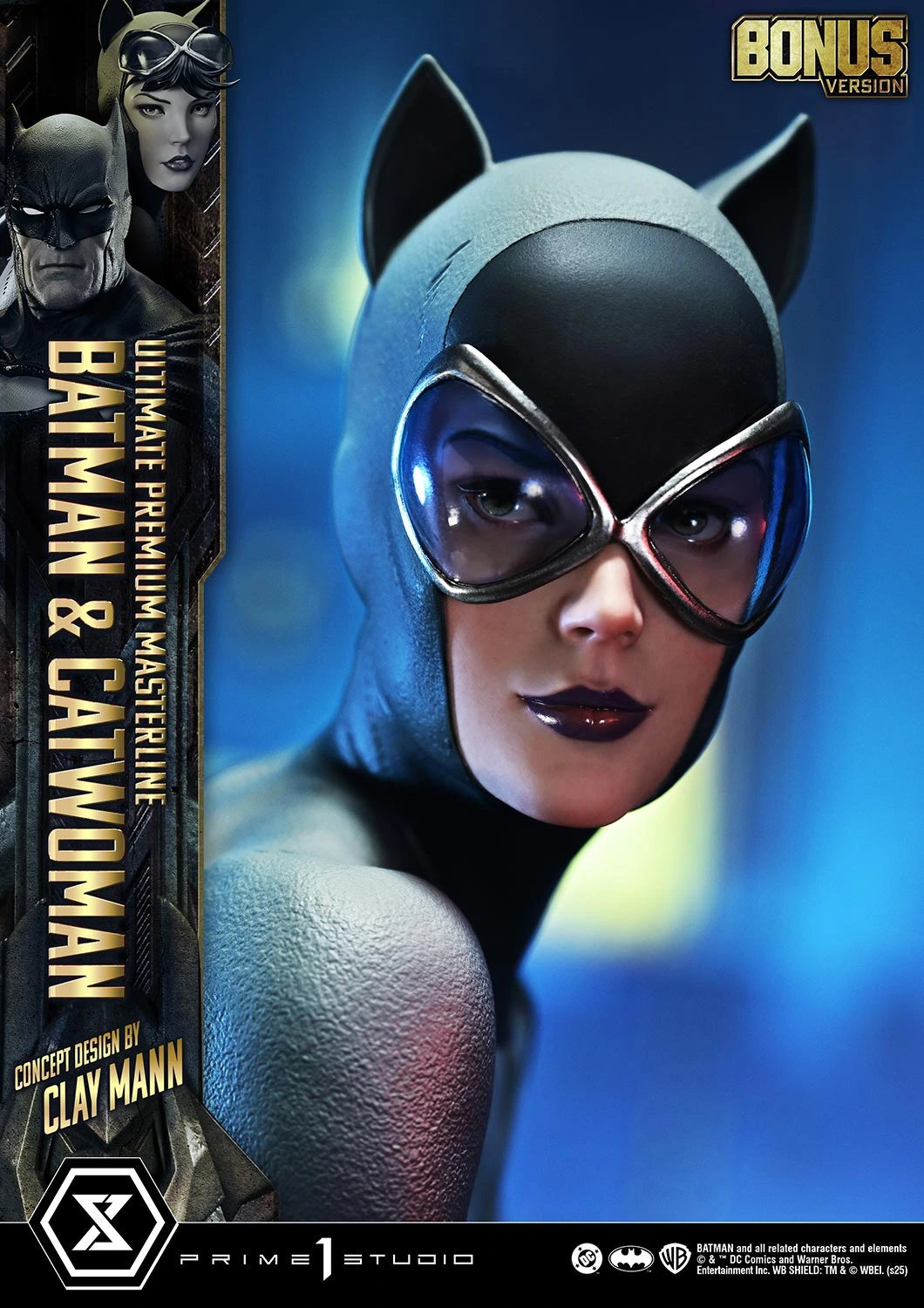 Preventa Resina Batman & Catwoman Figura Batman Comics Prime 1 (Licencia) Estudio