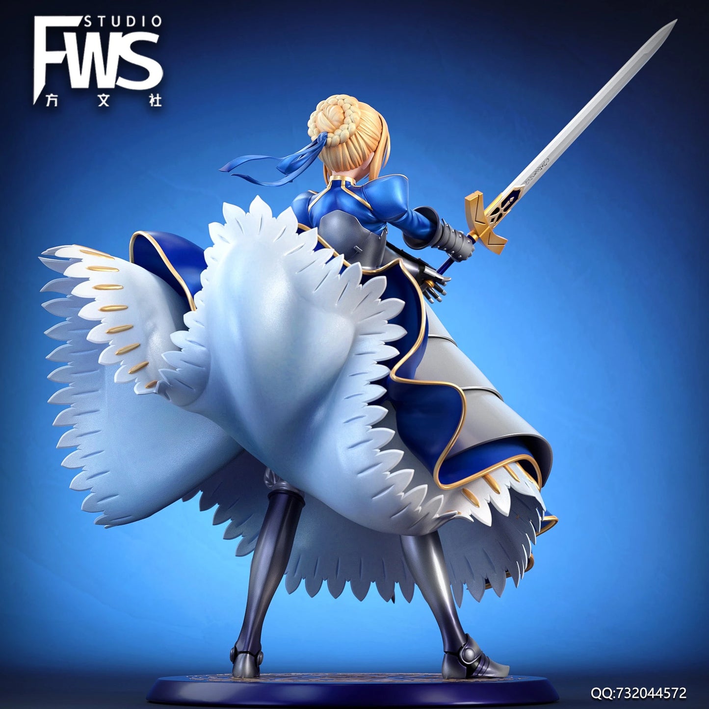 Preventa Resina Altria Pendragon Figura Fate/Stay Night FWS Estudio