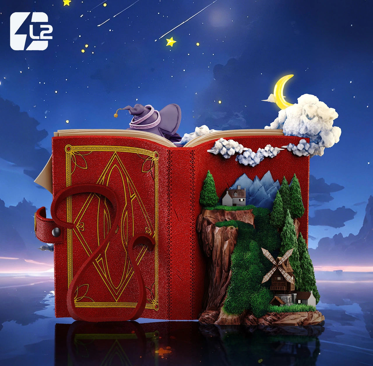 Preventa Resina Elaina Figura Wandering Witch: The Journey of Elaina L2 Estudio