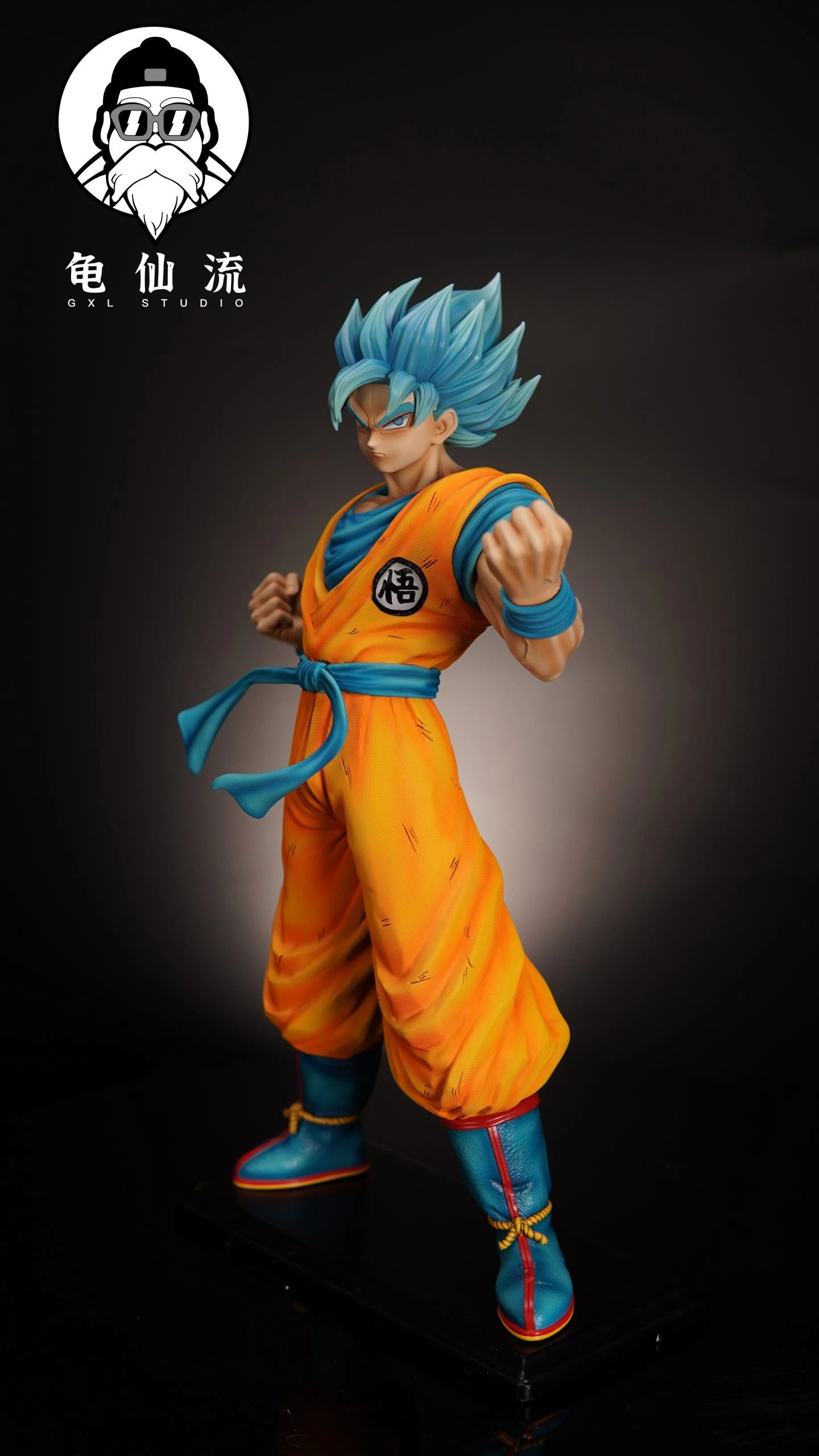 Preventa Resina Goku Blue Figura Dragon Ball GXL Estudio