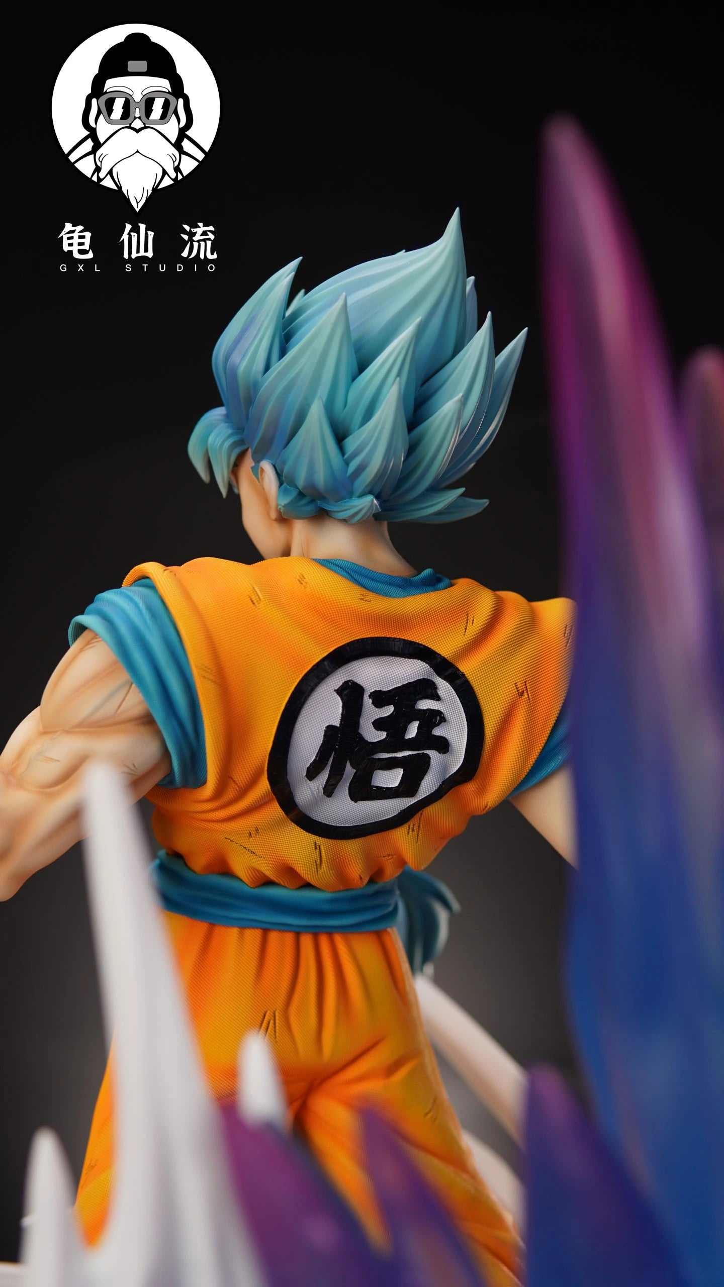 Preventa Resina Goku Blue Figura Dragon Ball GXL Estudio