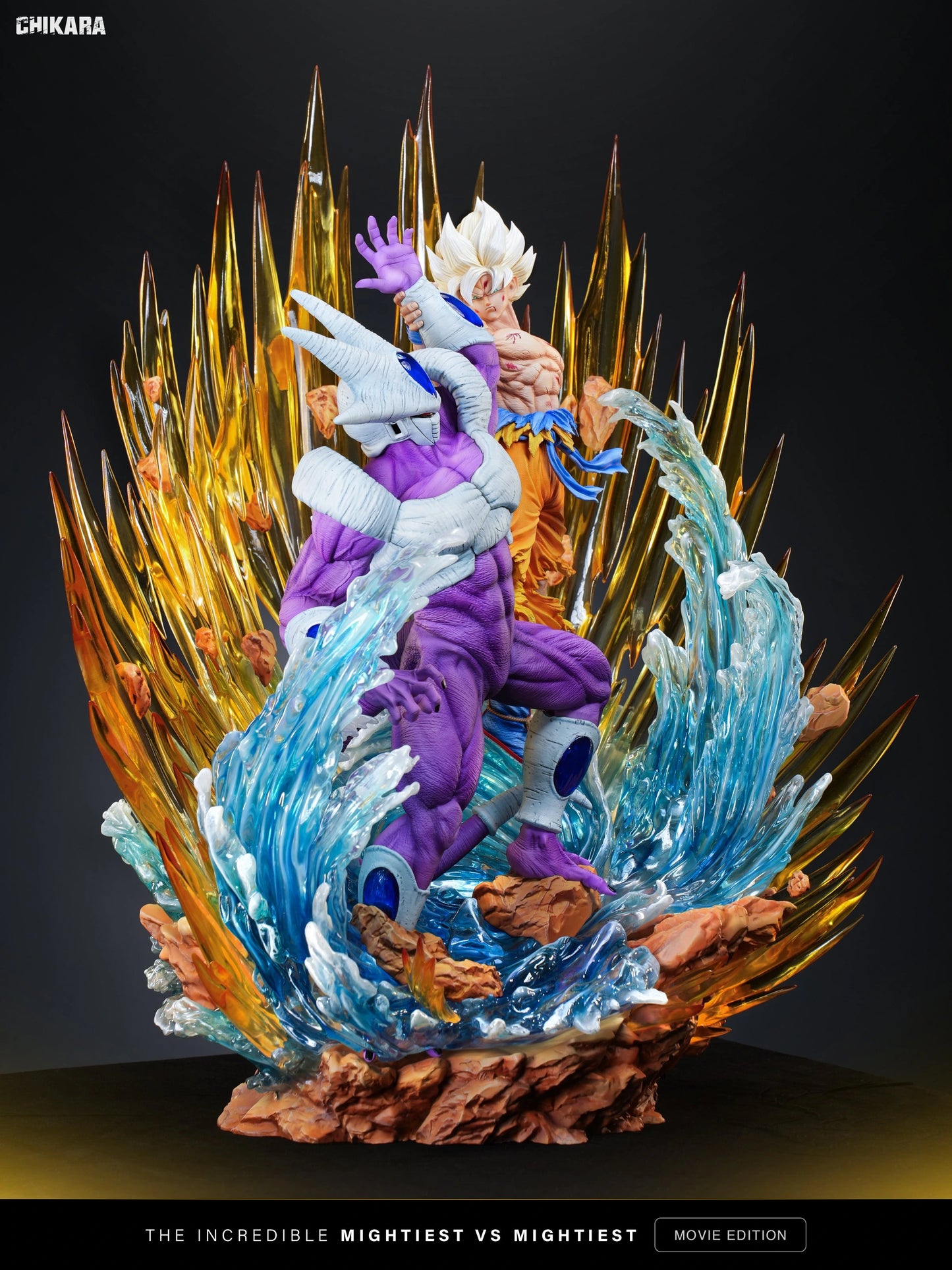 Preventa Resina Goku vs Cooler Figura Dragon Ball Chikara  Estudio