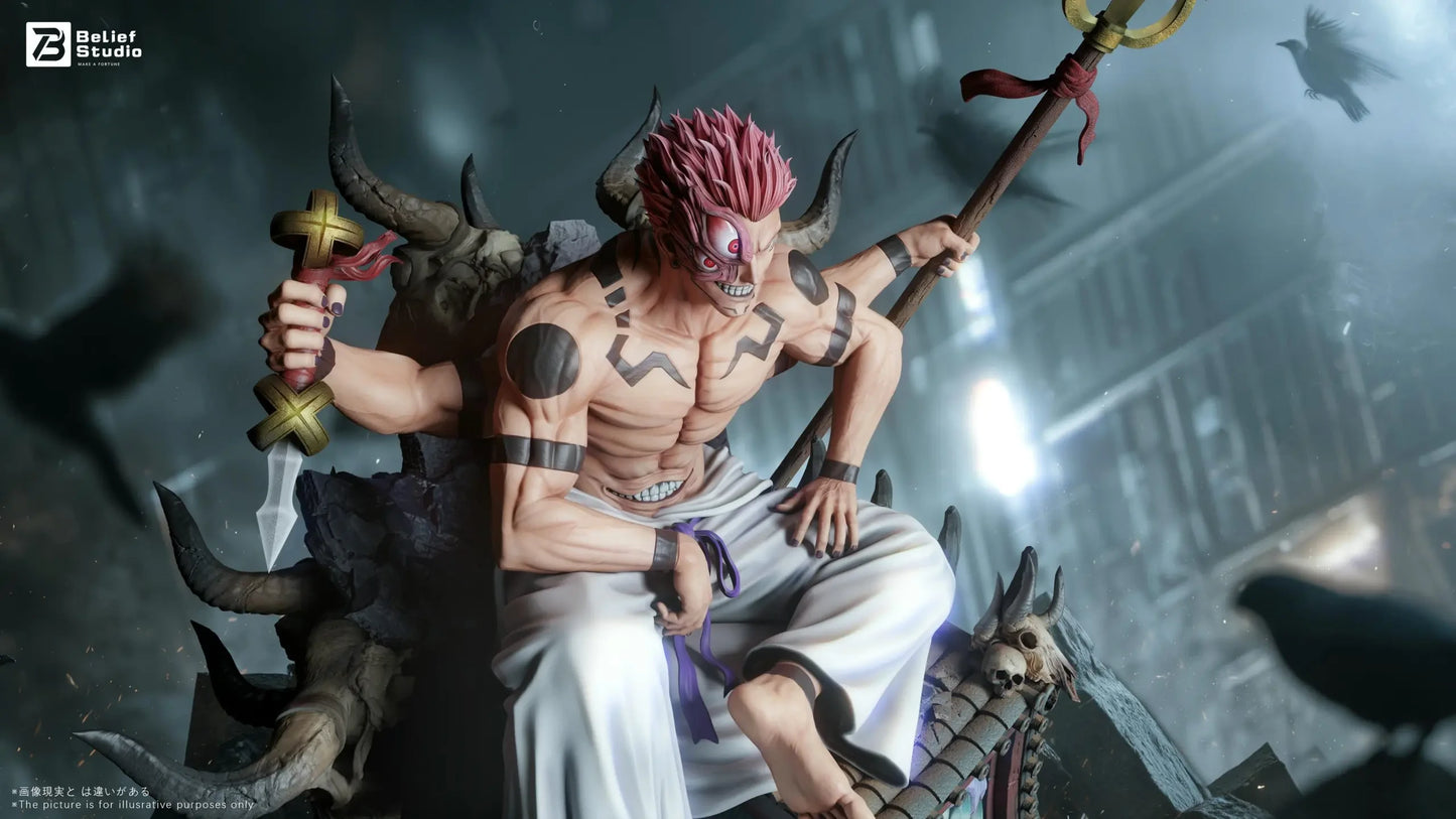 Preventa Resina Ryomen Sukuna Figura Jujutsu Kaisen Belief  Estudio