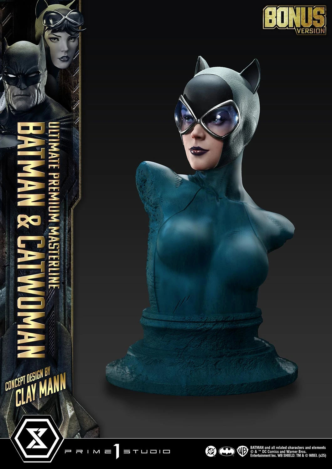 Preventa Resina Batman & Catwoman Figura Batman Comics Prime 1 (Licencia) Estudio
