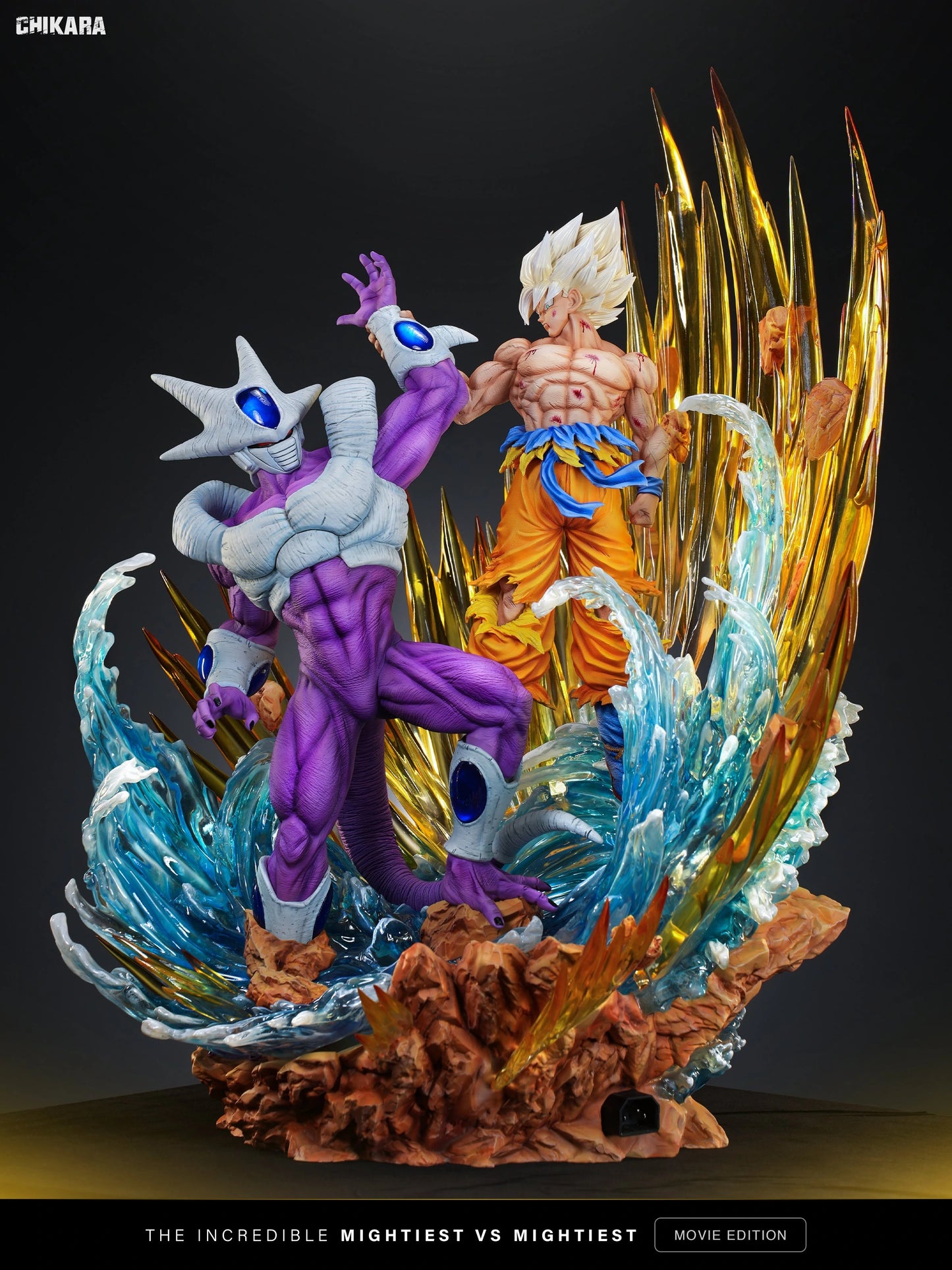 Preventa Resina Goku vs Cooler Figura Dragon Ball Chikara  Estudio
