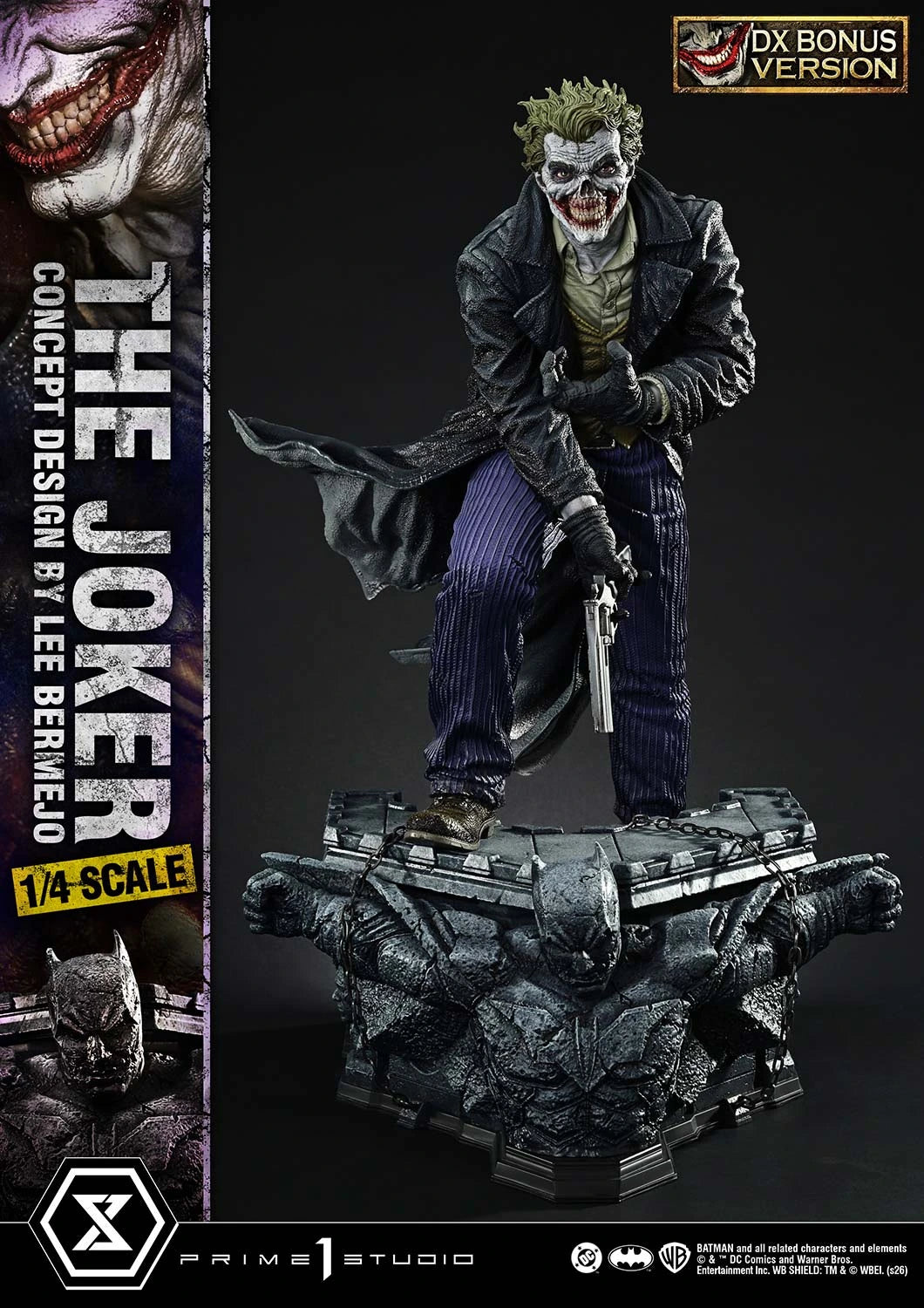Preventa Resina The Joker Figura DC Comics "Batman" Prime 1 (Licencia) Estudio