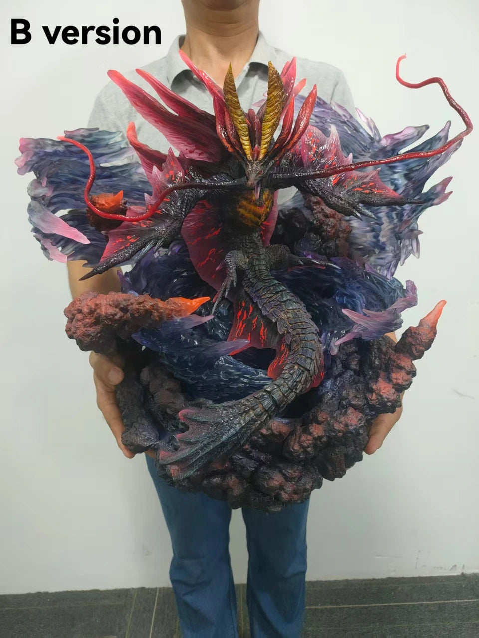 Preventa Resina Amatsu Figura Monster Hunter Dragon Frontier Estudio