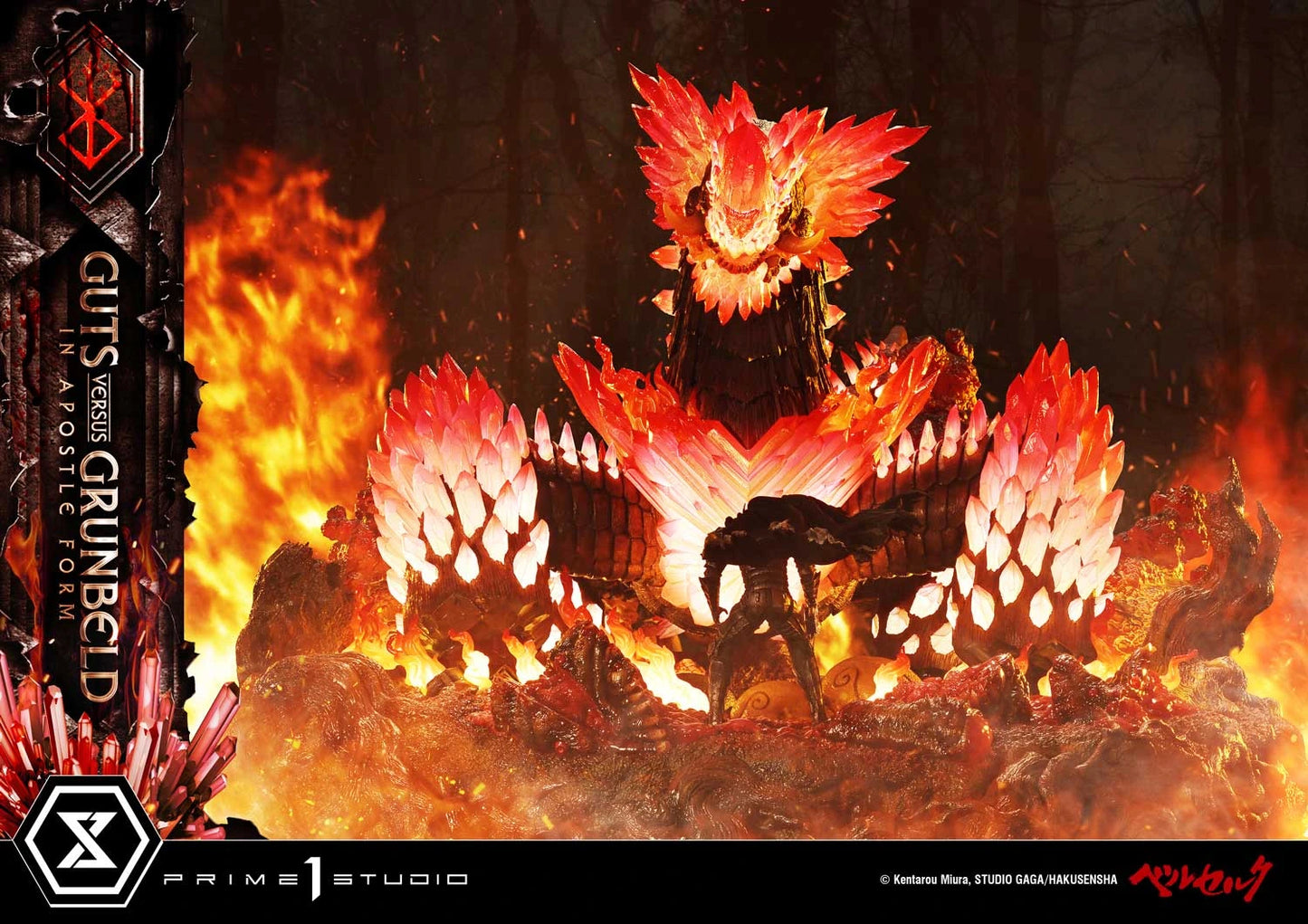 Preventa Resina Guts vs Grunbeld Figura Berserk Prime 1 (Licencia) Estudio