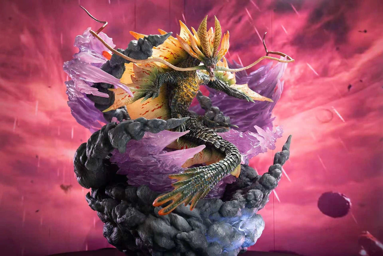 Preventa Resina Amatsu Figura Monster Hunter Dragon Frontier Estudio