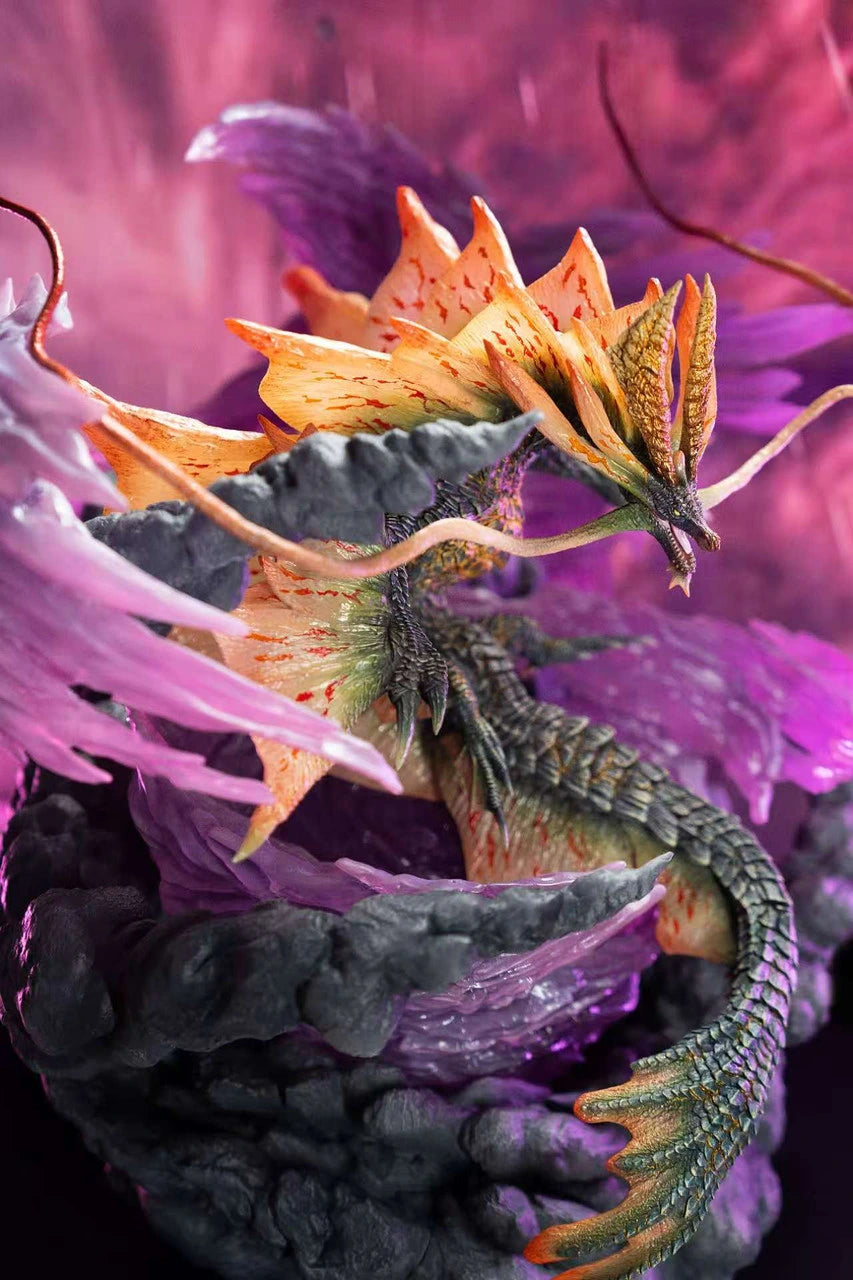 Preventa Resina Amatsu Figura Monster Hunter Dragon Frontier Estudio
