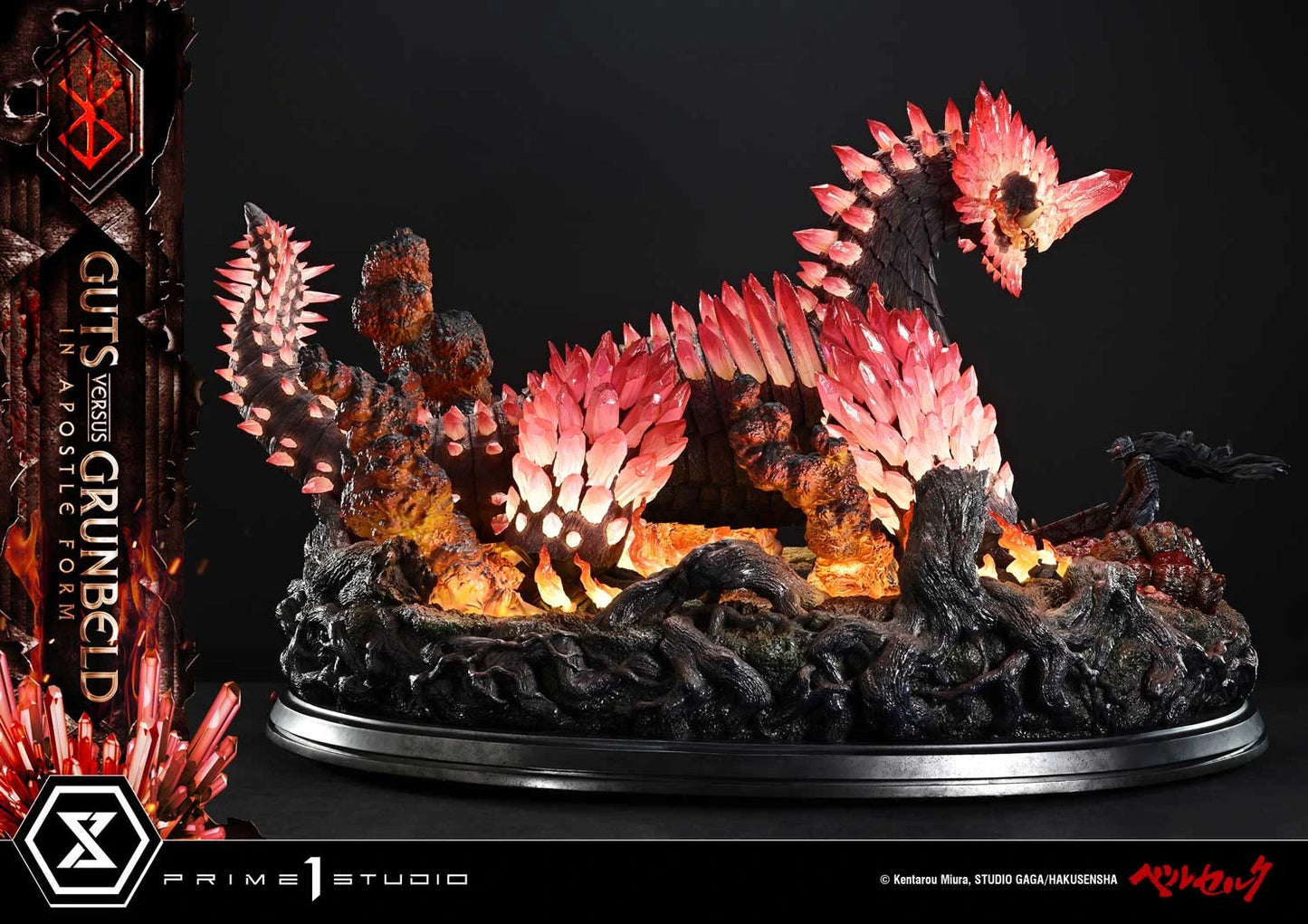 Preventa Resina Guts vs Grunbeld Figura Berserk Prime 1 (Licencia) Estudio