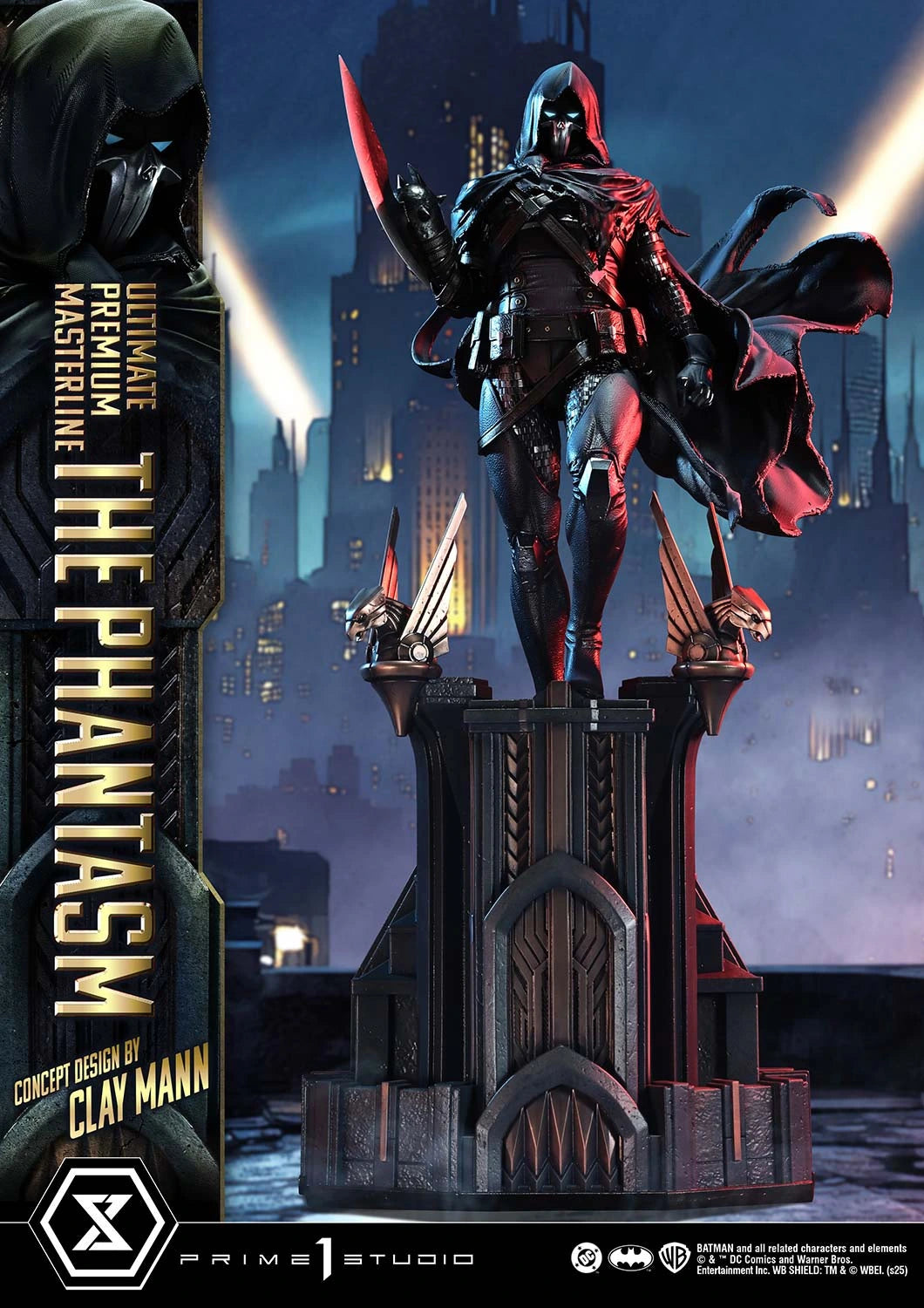 Preventa Resina The Phantasm  Figura Batman Comics Prime 1 (Licencia) Estudio