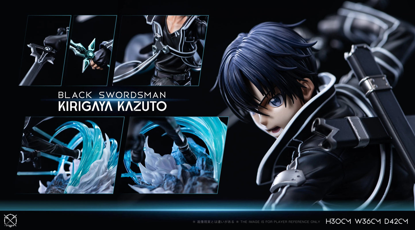 Preventa Resina Kirito Figura Swort Art Online X Estudio