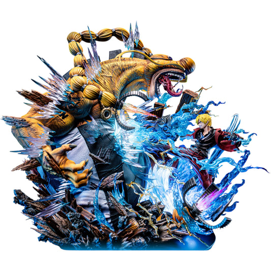 Preventa Resina Sanji vs Queen Figura One Piece JIMEi Palace (Licencia) Estudio