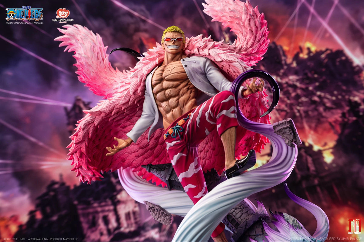 Preventa Resina Doflamingo Figura One Piece 1/6 Jimei Palace Estudio (Licencia)