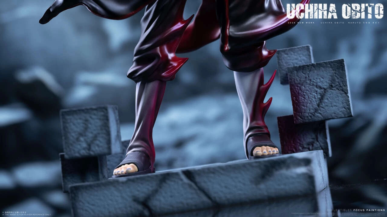 Preventa Resina Obito Uchiha Figura Naruto Sign Estudio