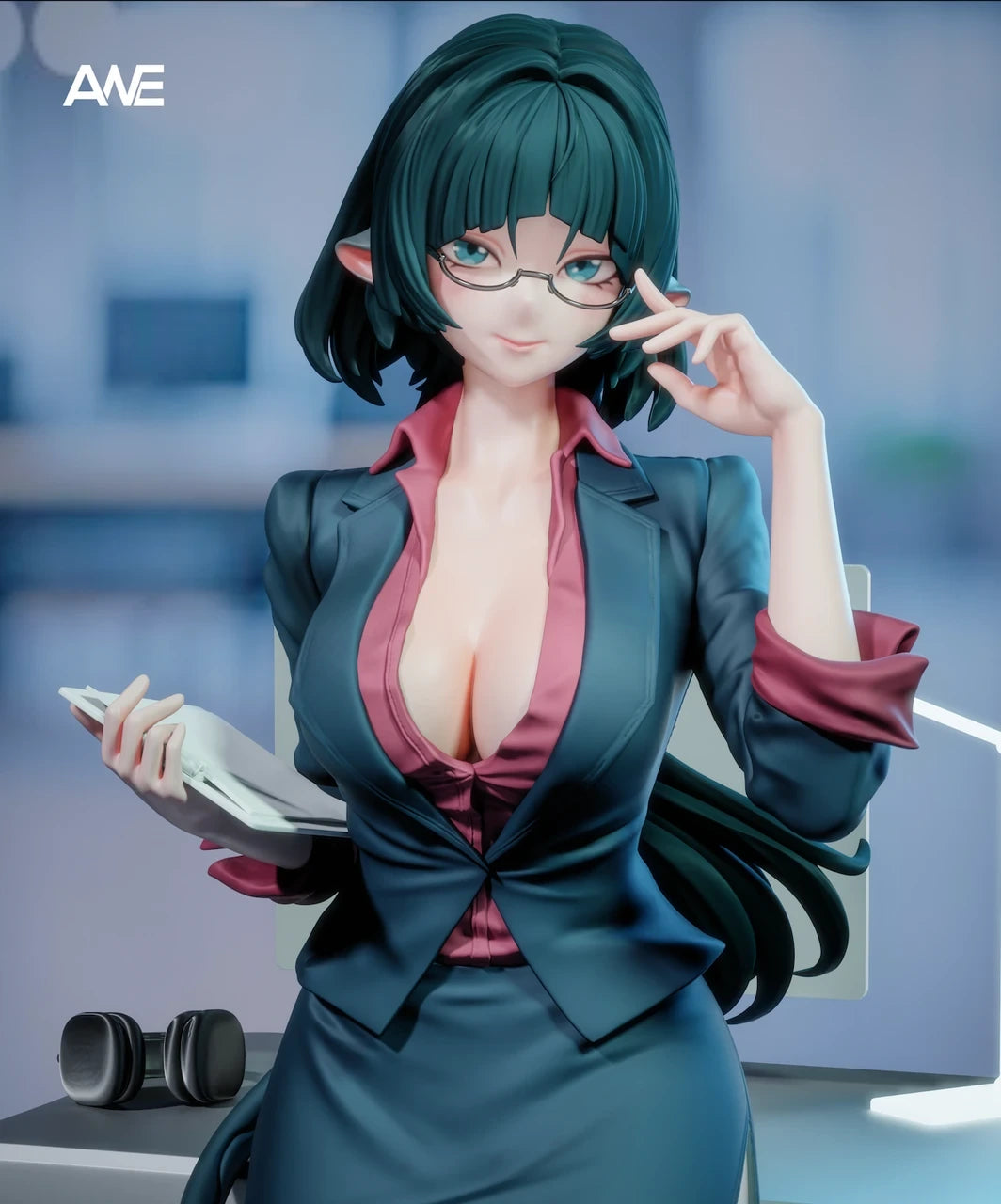 Preventa Resina Jane Doe Figura Zenless Zone Zero ANE Estudio