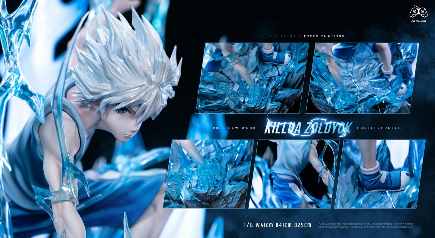 Preventa Resina Killua Zoldyck Figura Hunter x Hunter PG Estudio