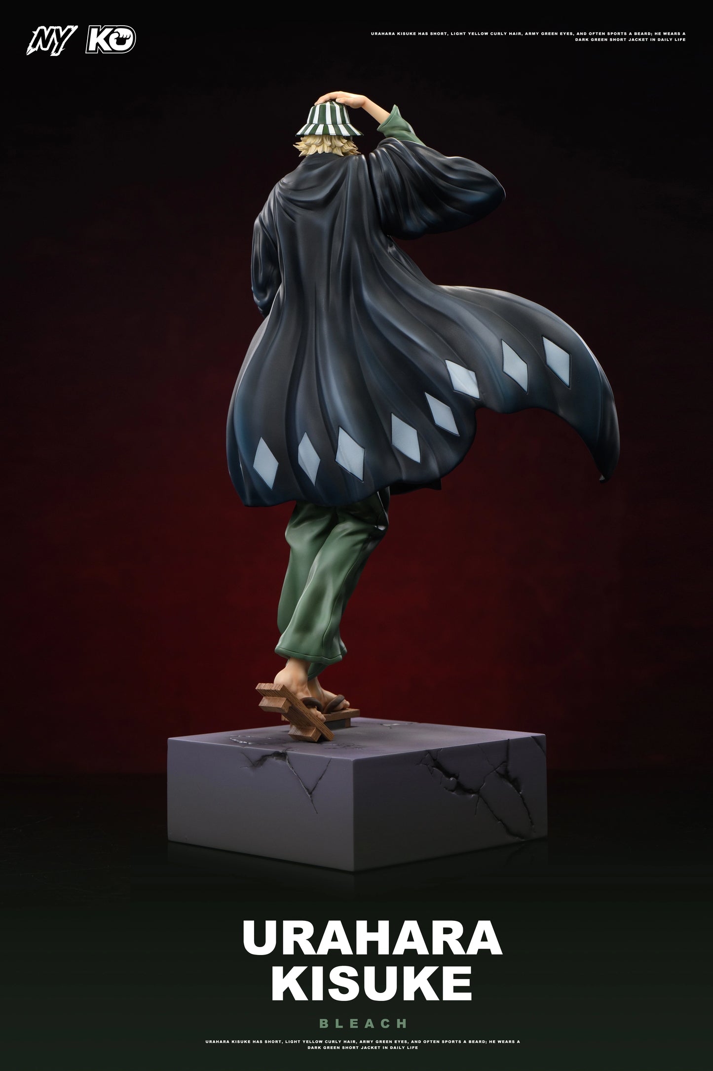 Preventa Resina Kisuke Urahara Figura Bleach 1/6 NY & KO Estudio