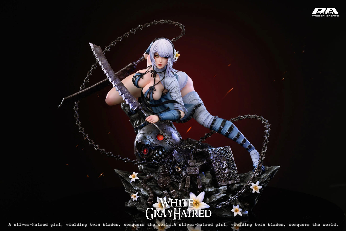 Preventa Resina Kaine Figura Nier: Automata Passion Estudio