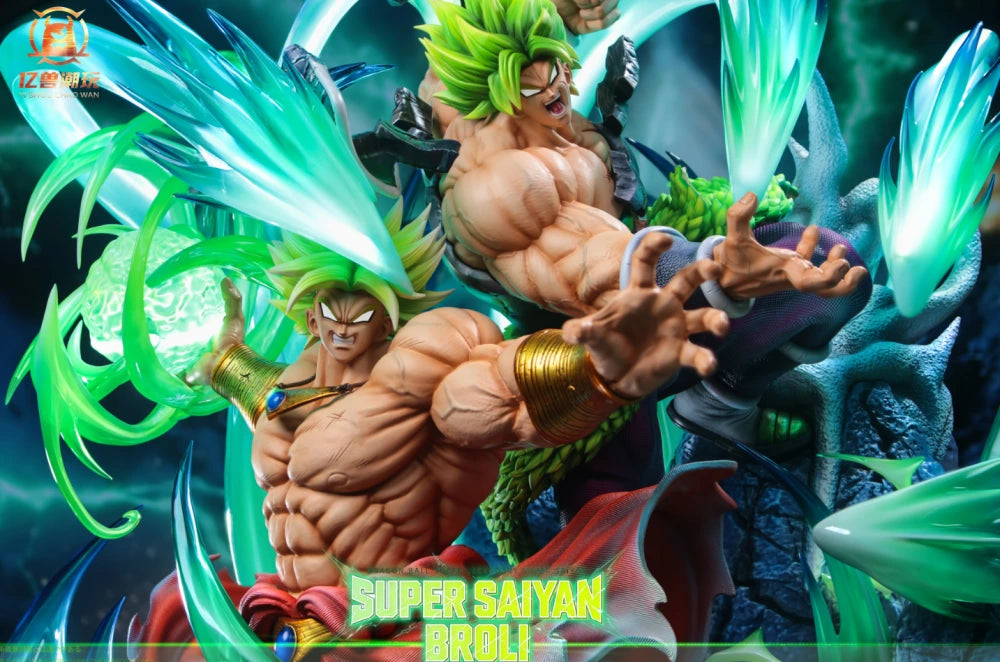 Preventa Resina Broly Figura Dragon Ball Yi Shou Estudio