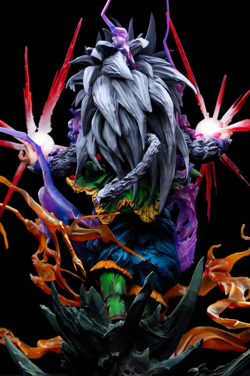 Preventa Resina Goku SSJ4 & SSJ5 Figura Dragon Ball Iron Curtain  Estudio
