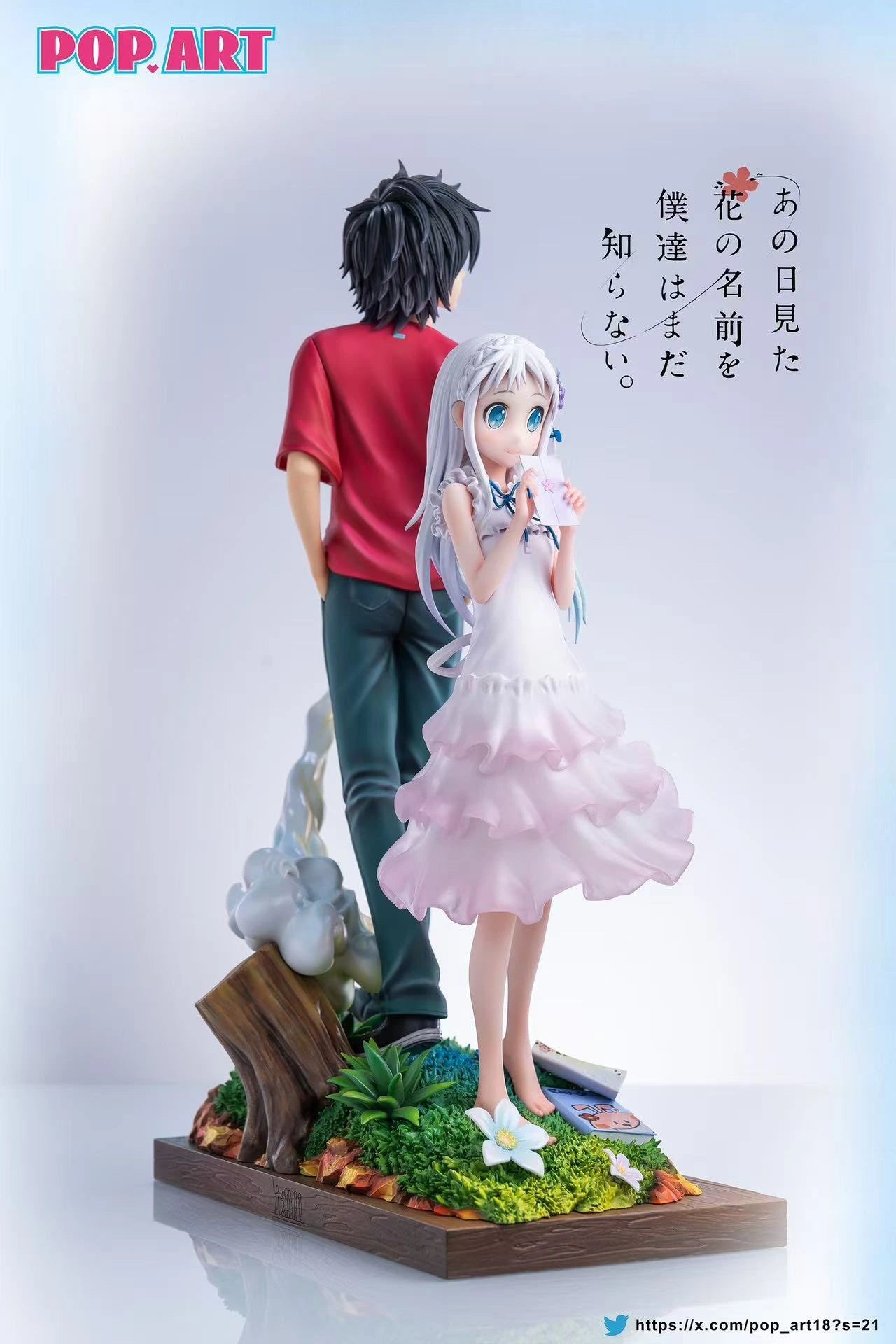 Preventa Resina MenMa & Jinta Figura Anohana: The Flower We Saw That Day  POP-ART  Estudio