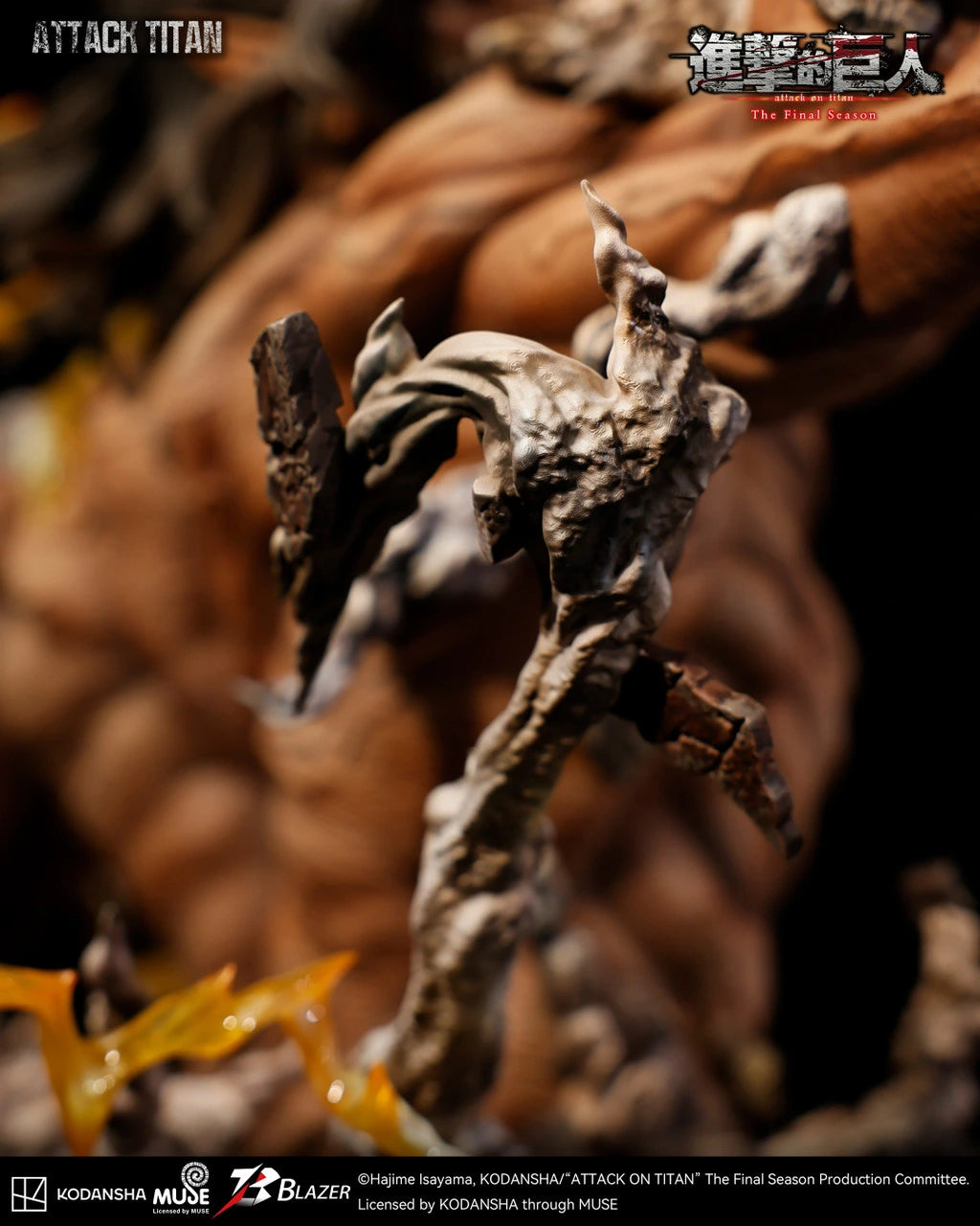 Preventa Resina Titan de Ataque Figura Attack On Titan Blazer Estudio