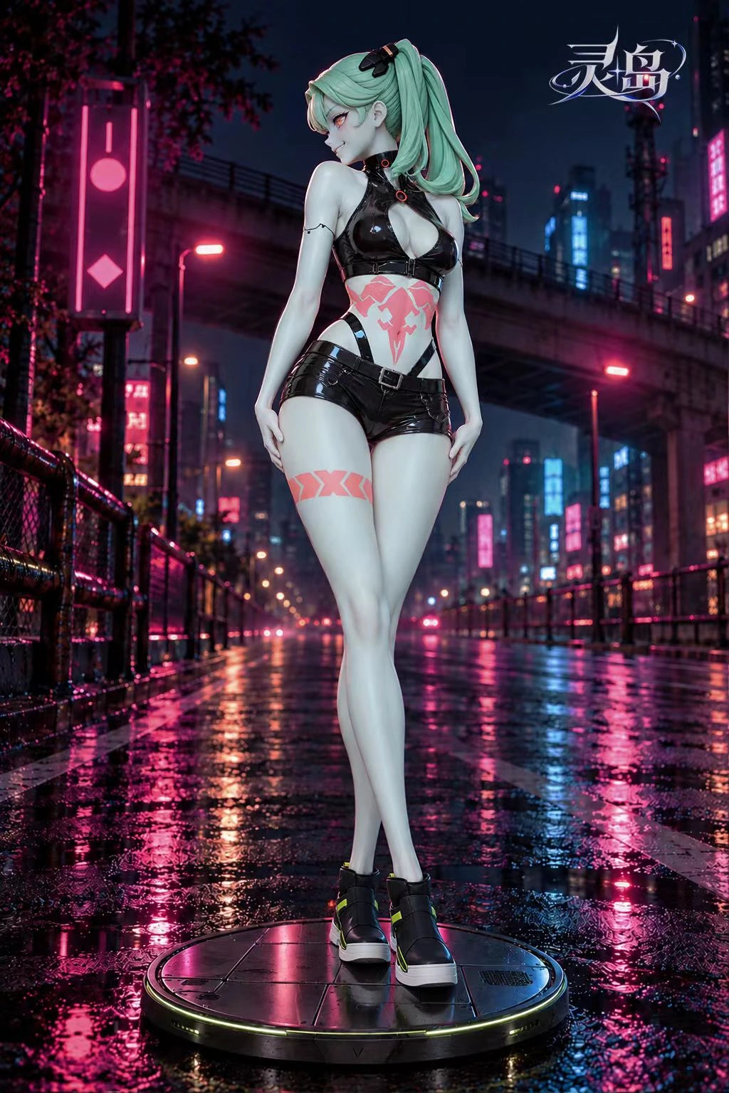 Preventa Resina Rebecca Figura Cyberpunk: Edgerunners 1/6 LingDao Estudio