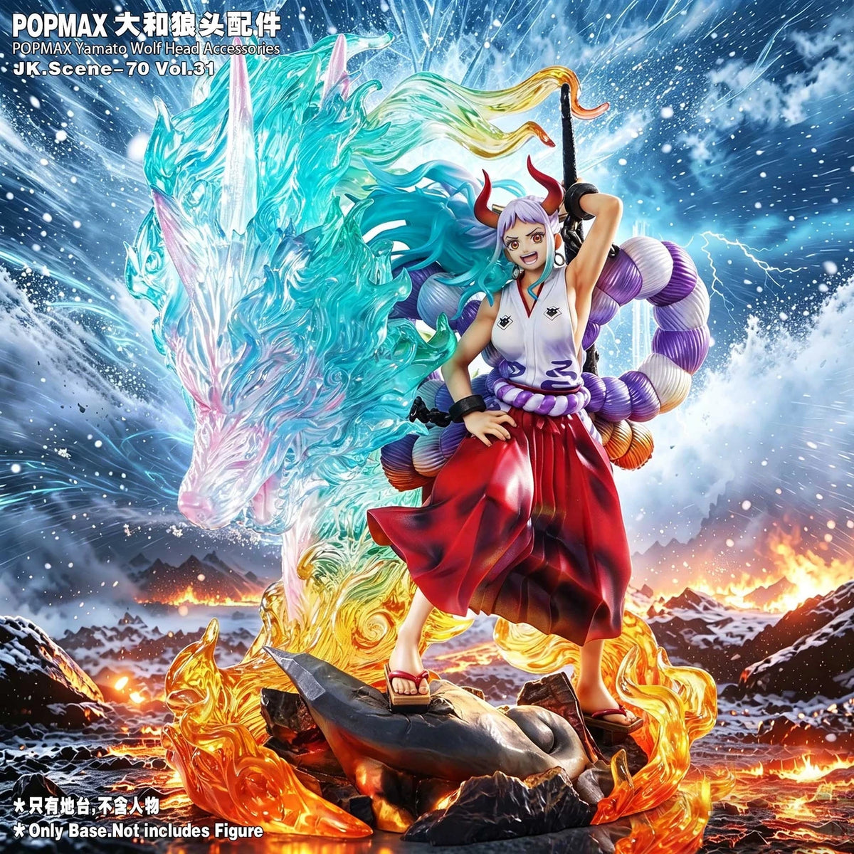 Preventa Resina Yamato "Accesorios" Figura One Piece 1/6 JacksDo Estudio