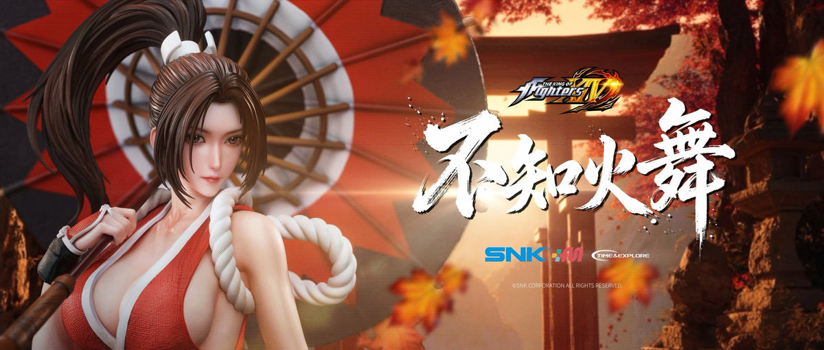 Preventa Resina Mai Shiranui Figura The King Of Fighters 1/4 TIME Explore Estudio (Licencia)