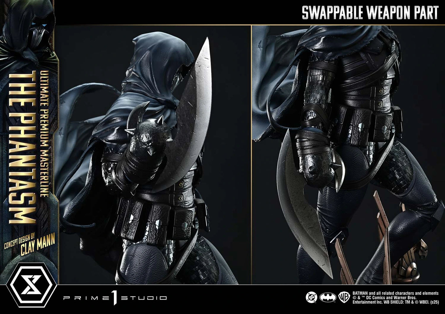 Preventa Resina The Phantasm  Figura Batman Comics Prime 1 (Licencia) Estudio