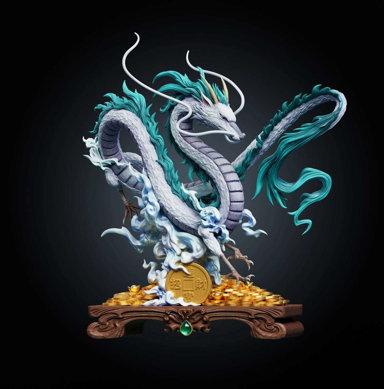 Preventa Resina Haku Figura El Viaje de Chihiro WAWA Estudio