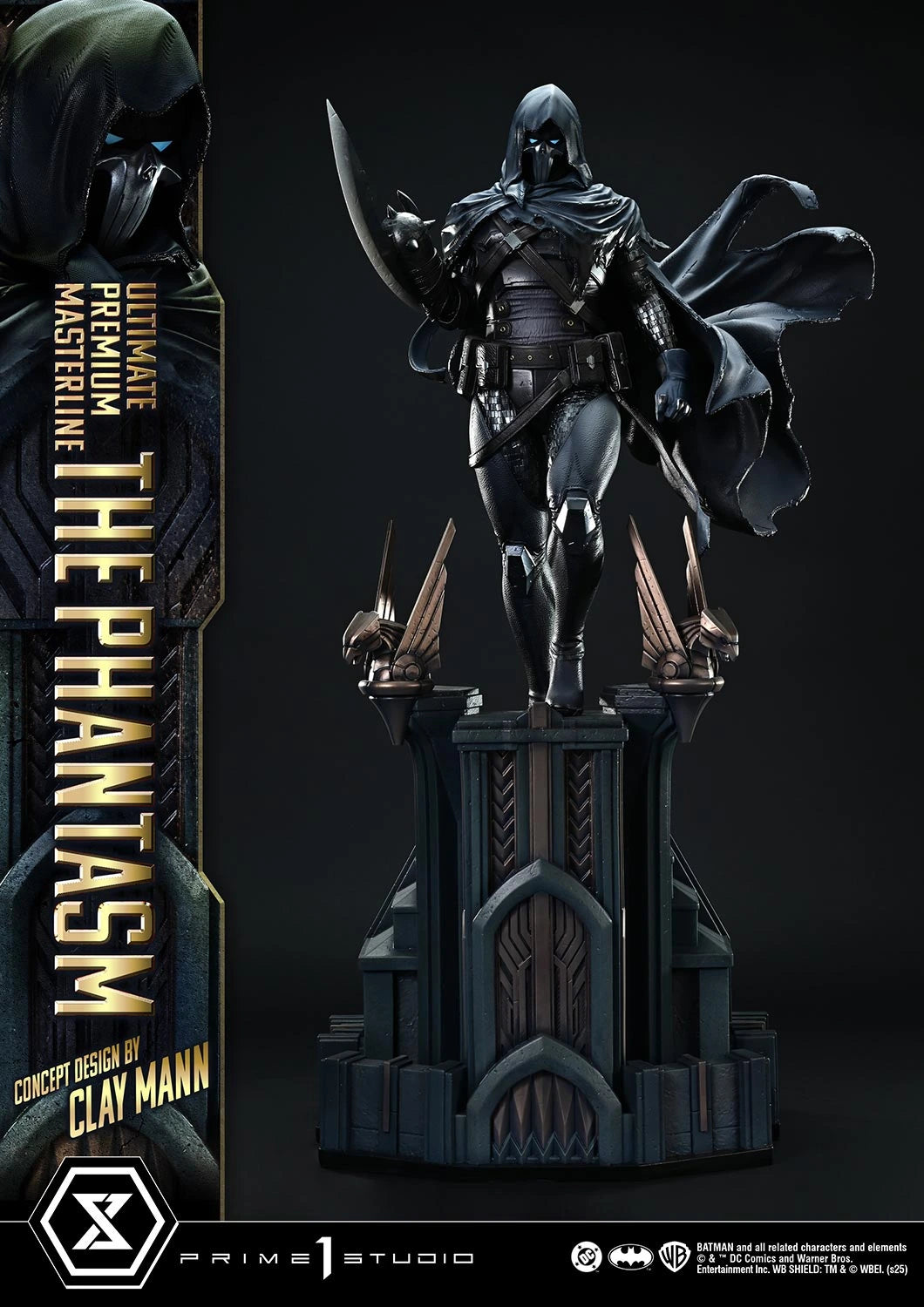 Preventa Resina The Phantasm  Figura Batman Comics Prime 1 (Licencia) Estudio