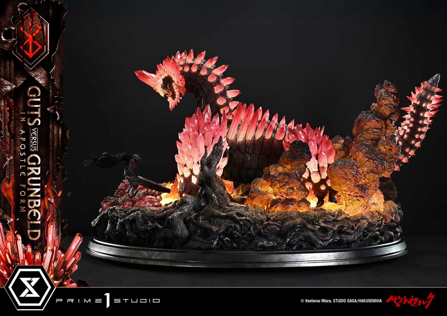 Preventa Resina Guts vs Grunbeld Figura Berserk Prime 1 (Licencia) Estudio