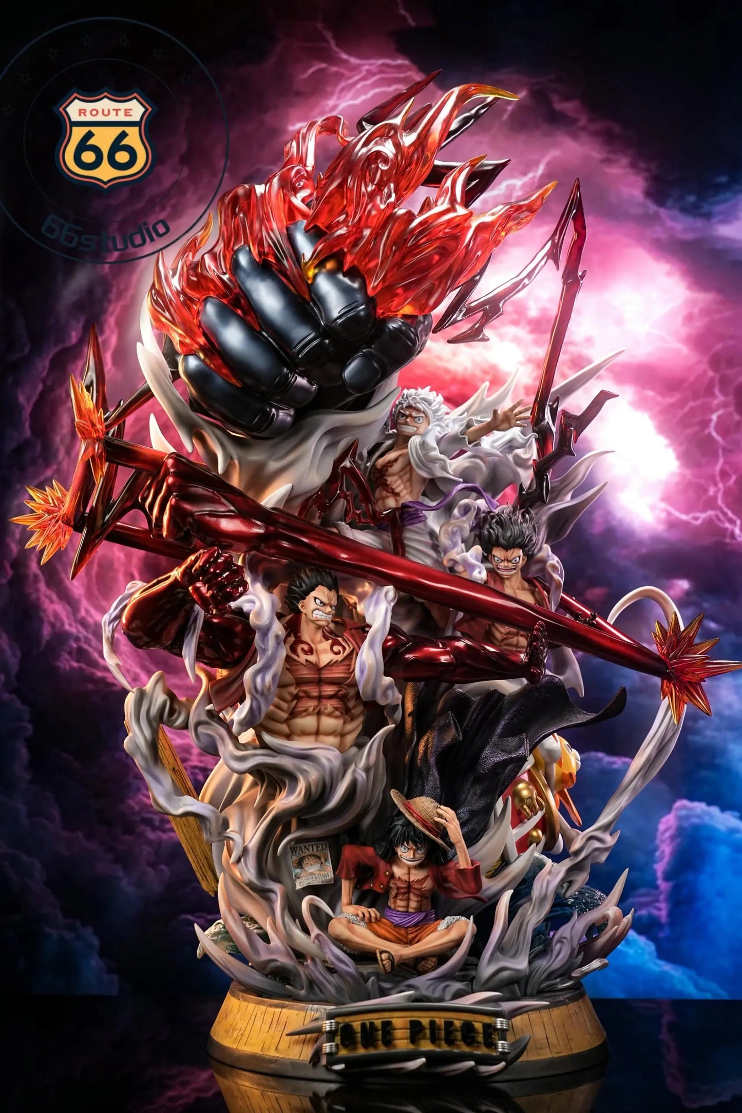 Preventa Resina Monkey D. Luffy Life Figura One Piece 66 Estudio