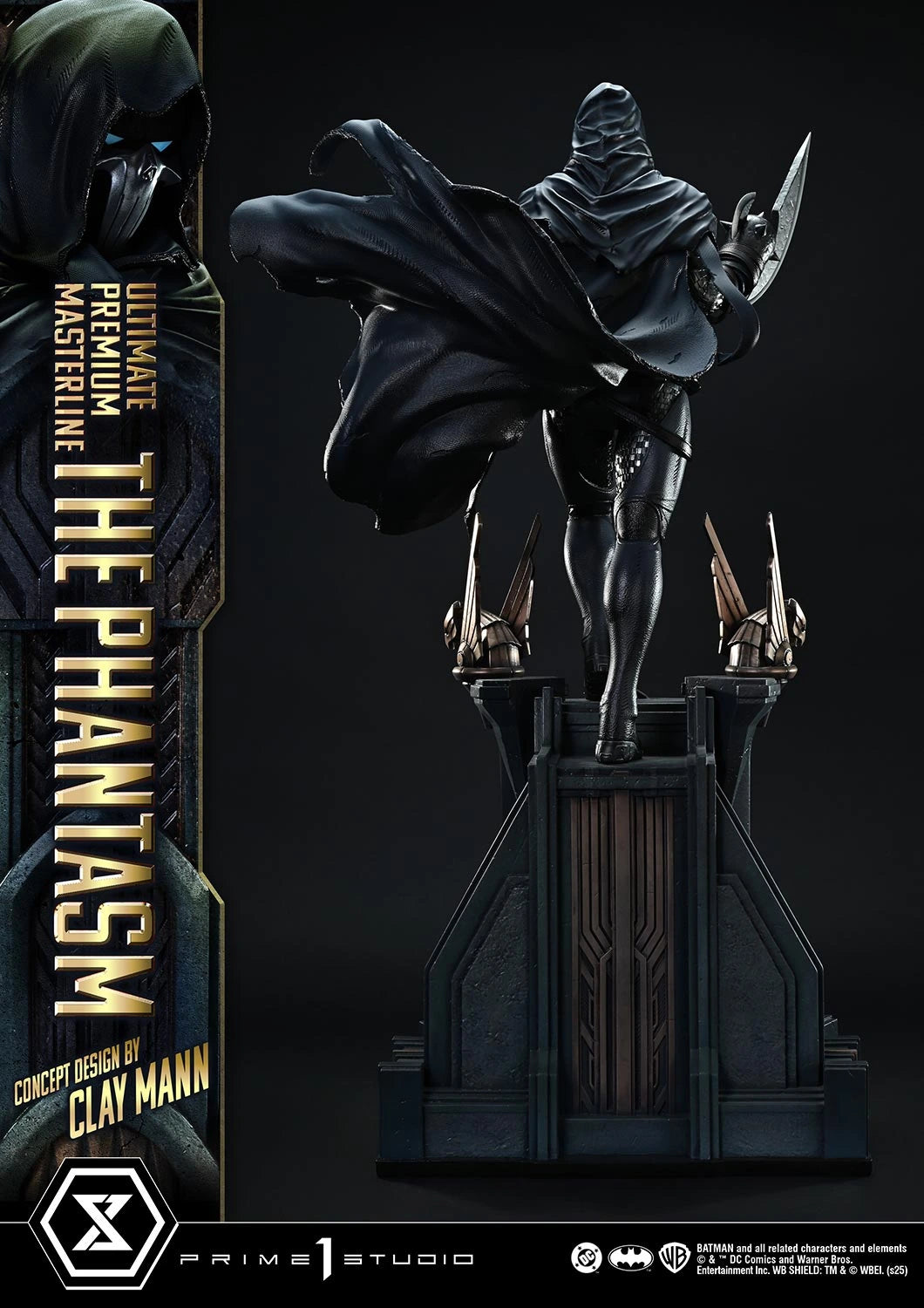 Preventa Resina The Phantasm  Figura Batman Comics Prime 1 (Licencia) Estudio