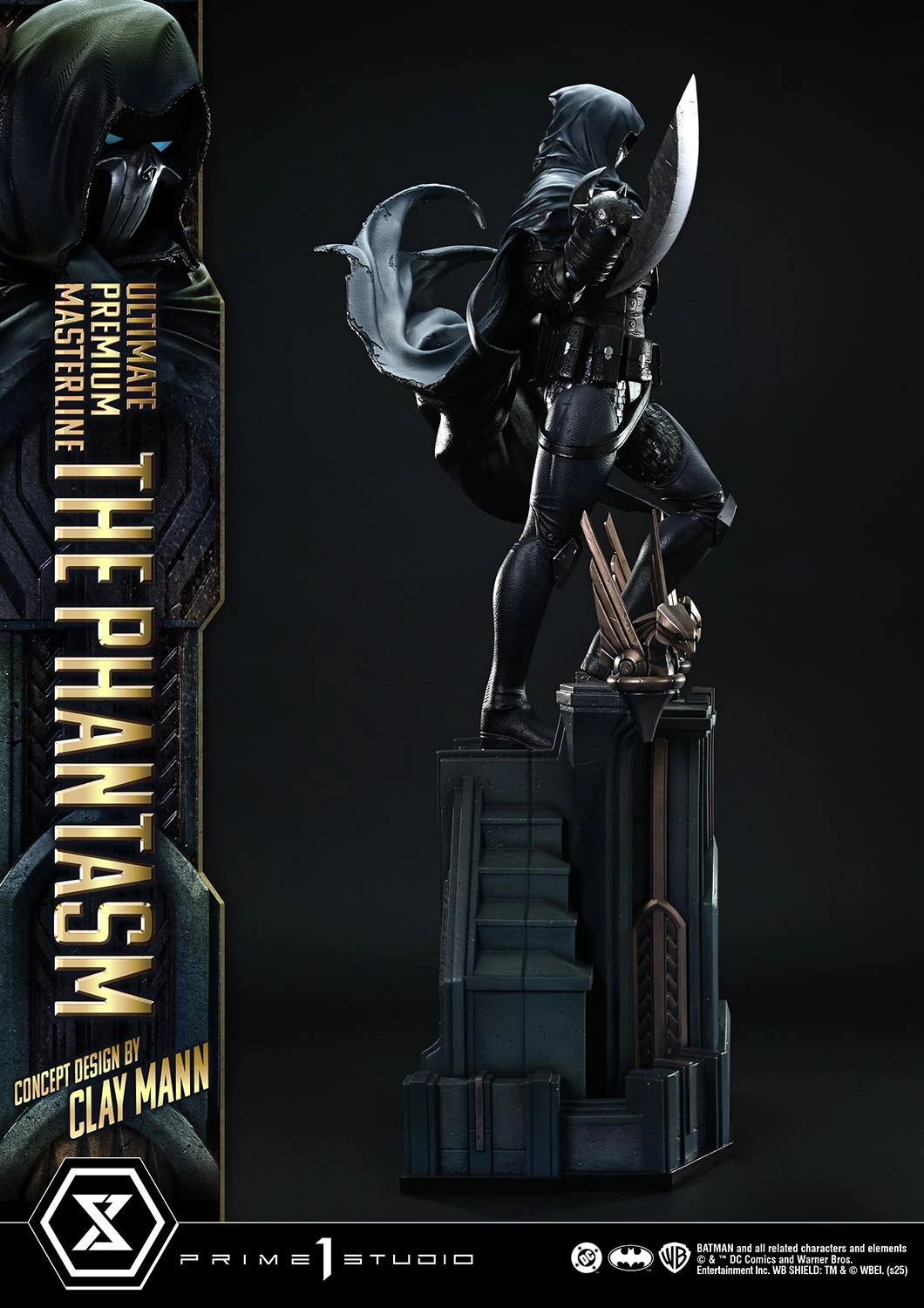 Preventa Resina The Phantasm  Figura Batman Comics Prime 1 (Licencia) Estudio